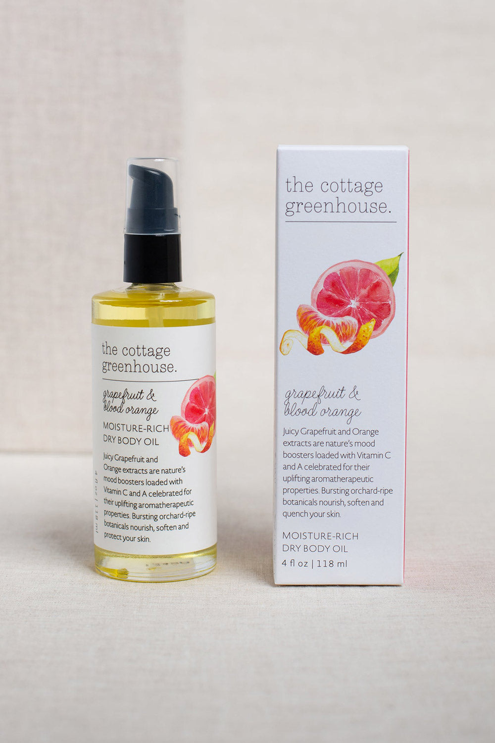 Grapefruit & Blood Orange Dry Body Oil | Maison garçonne