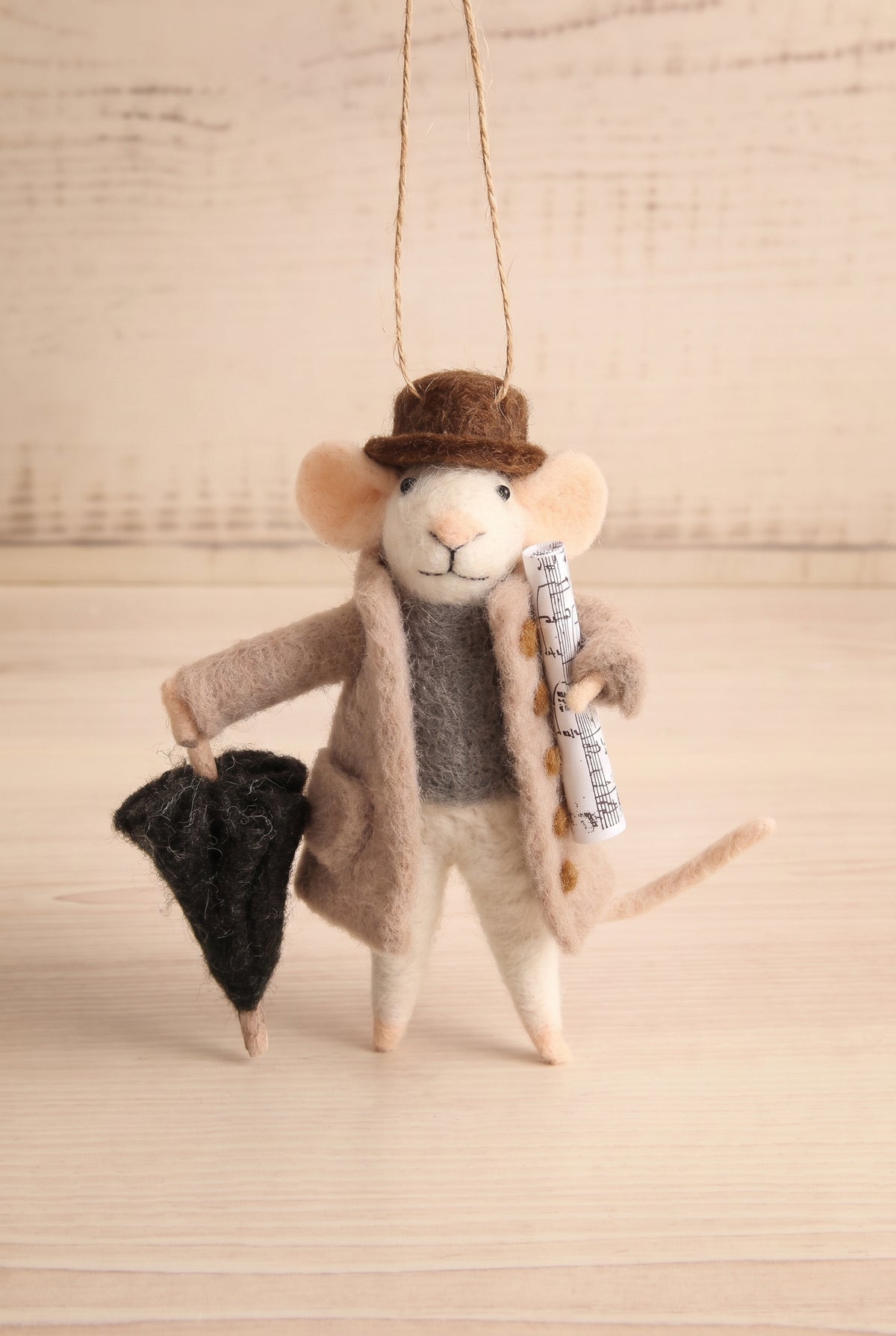 view of rainy day raplh Outdoor Holiday Mouse Ornament - 10 Options at Maison garçonne