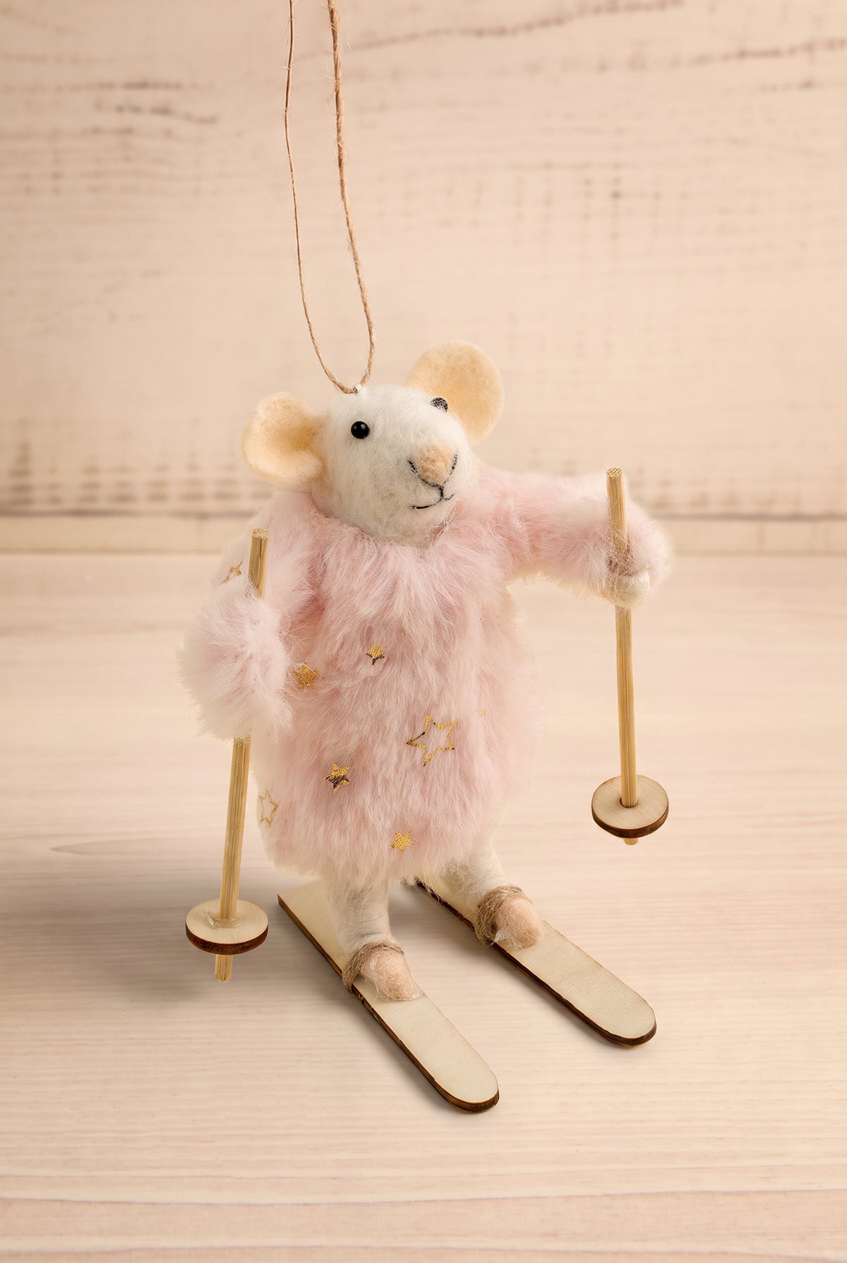 view of powder penny Sporty Holiday Mouse Ornament - 10 Options at Maison garçonne