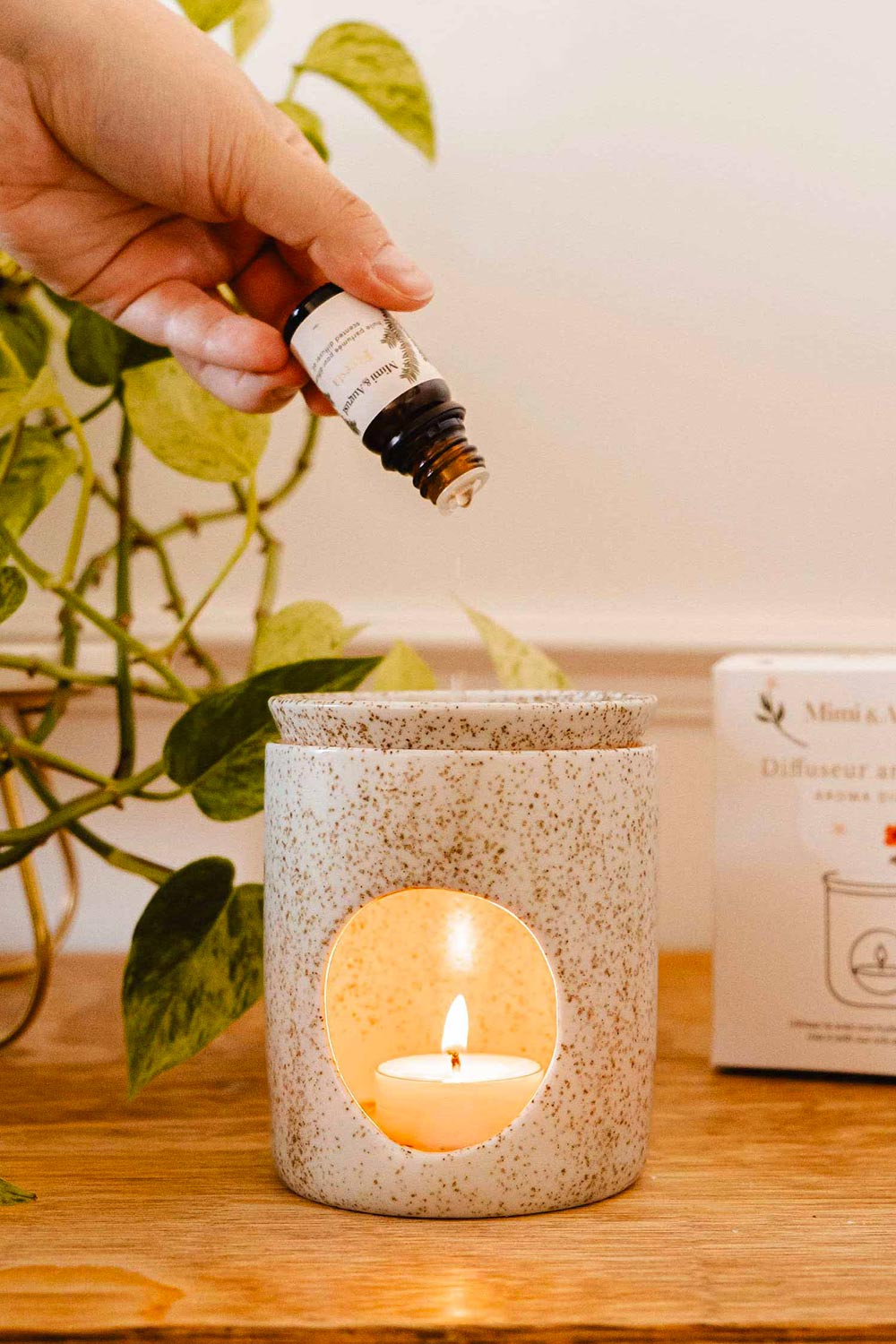Mugling Aroma Ceramic Diffuser with Tealight | Maison garçonne brand exemple