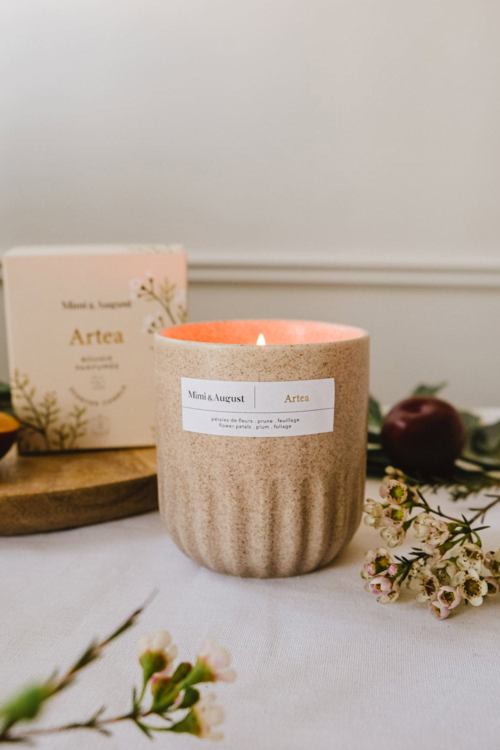 Artea Reusable Candle - 3 Options | Maison garçonne 11 oz mimi