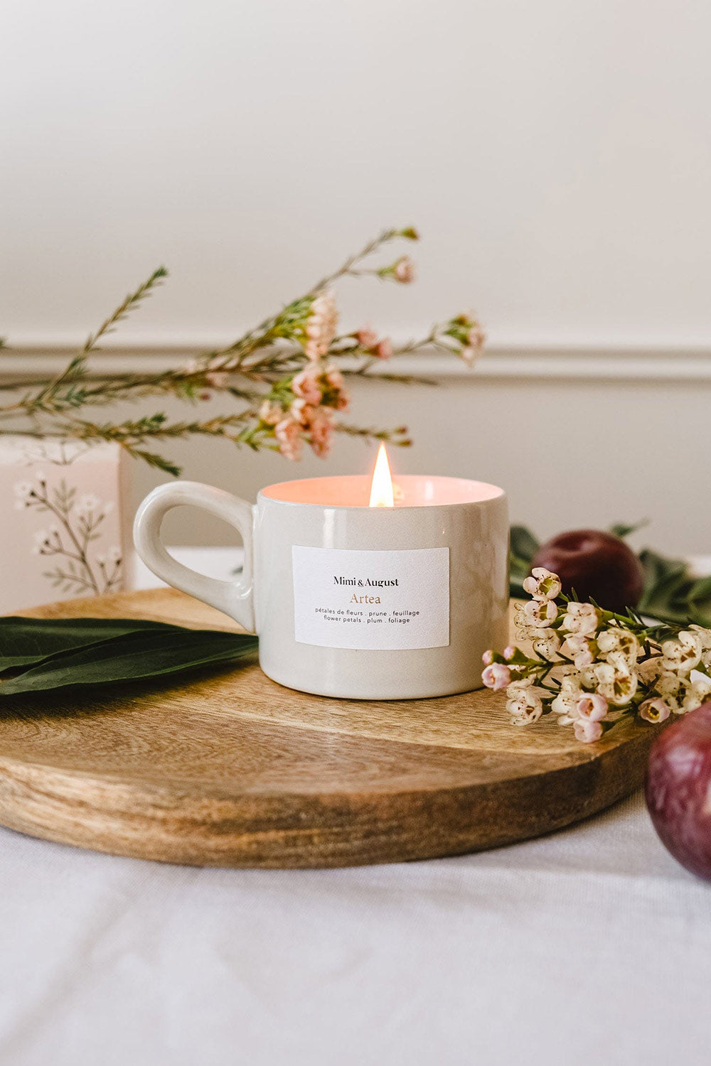 Artea Reusable Candle - 3 Options | Maison garçonne tasse mimi