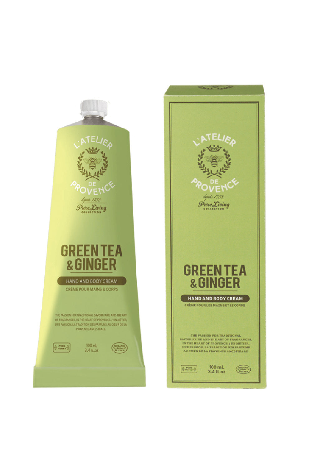 The Vert et Gingembre | Creme Mains et Corps product