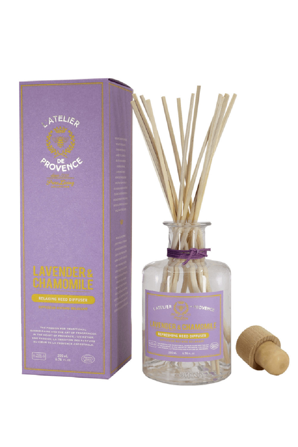 Lavande & Camomille | Diffuseur Rotang | maison garçonne product