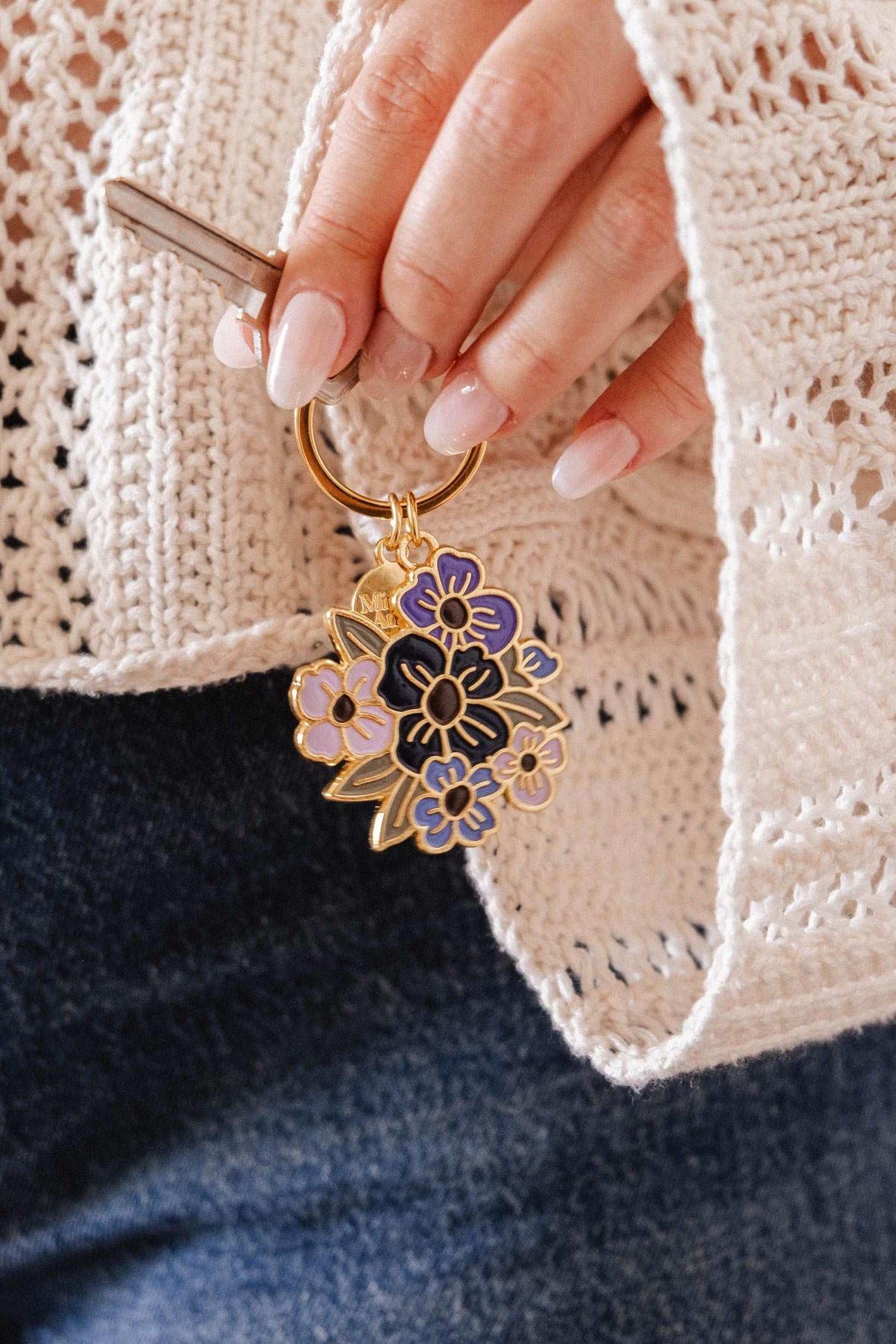 Bouquet Fleuri | Porte-Clés
