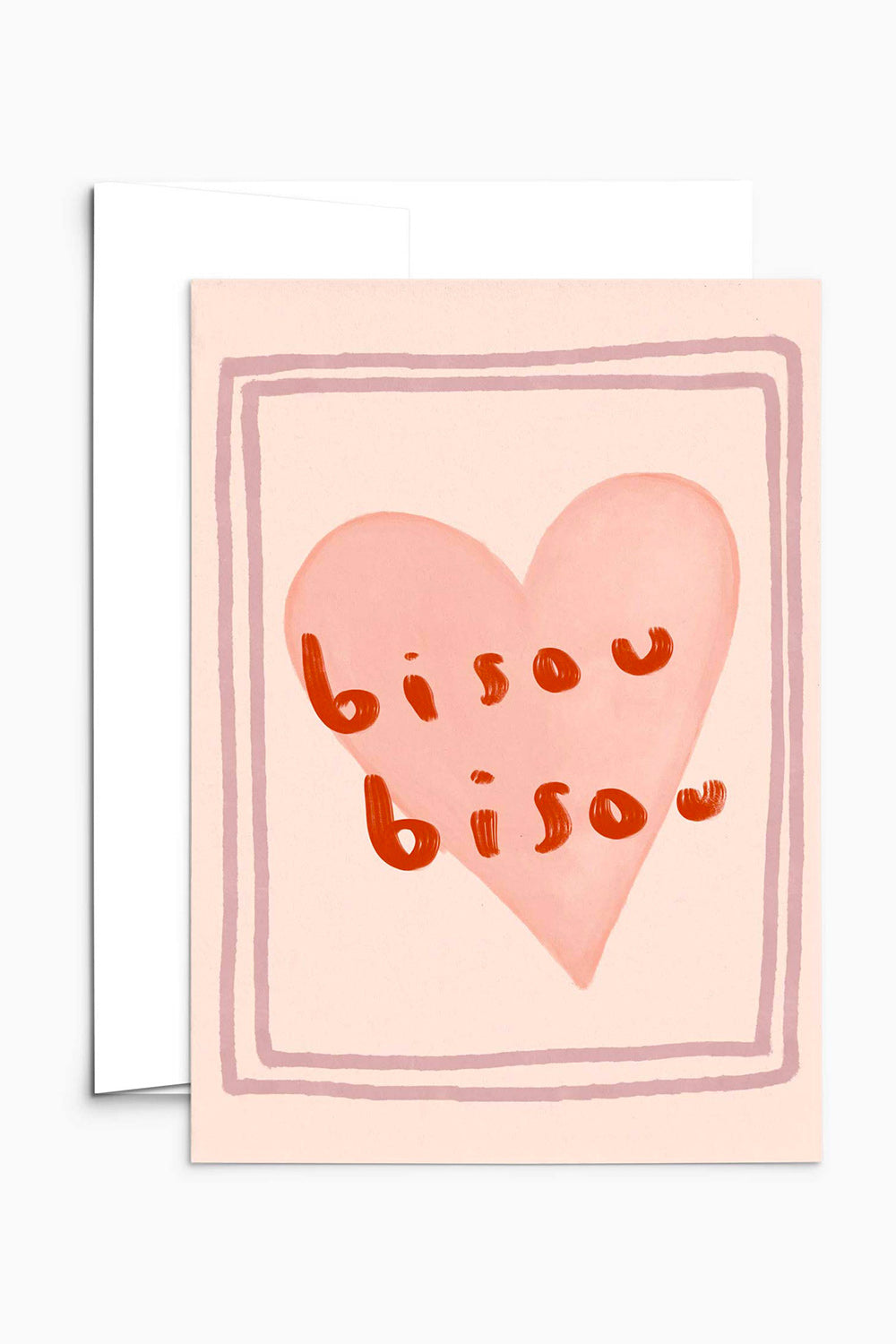 Bisou Bisou Card | Maison garçonne brand