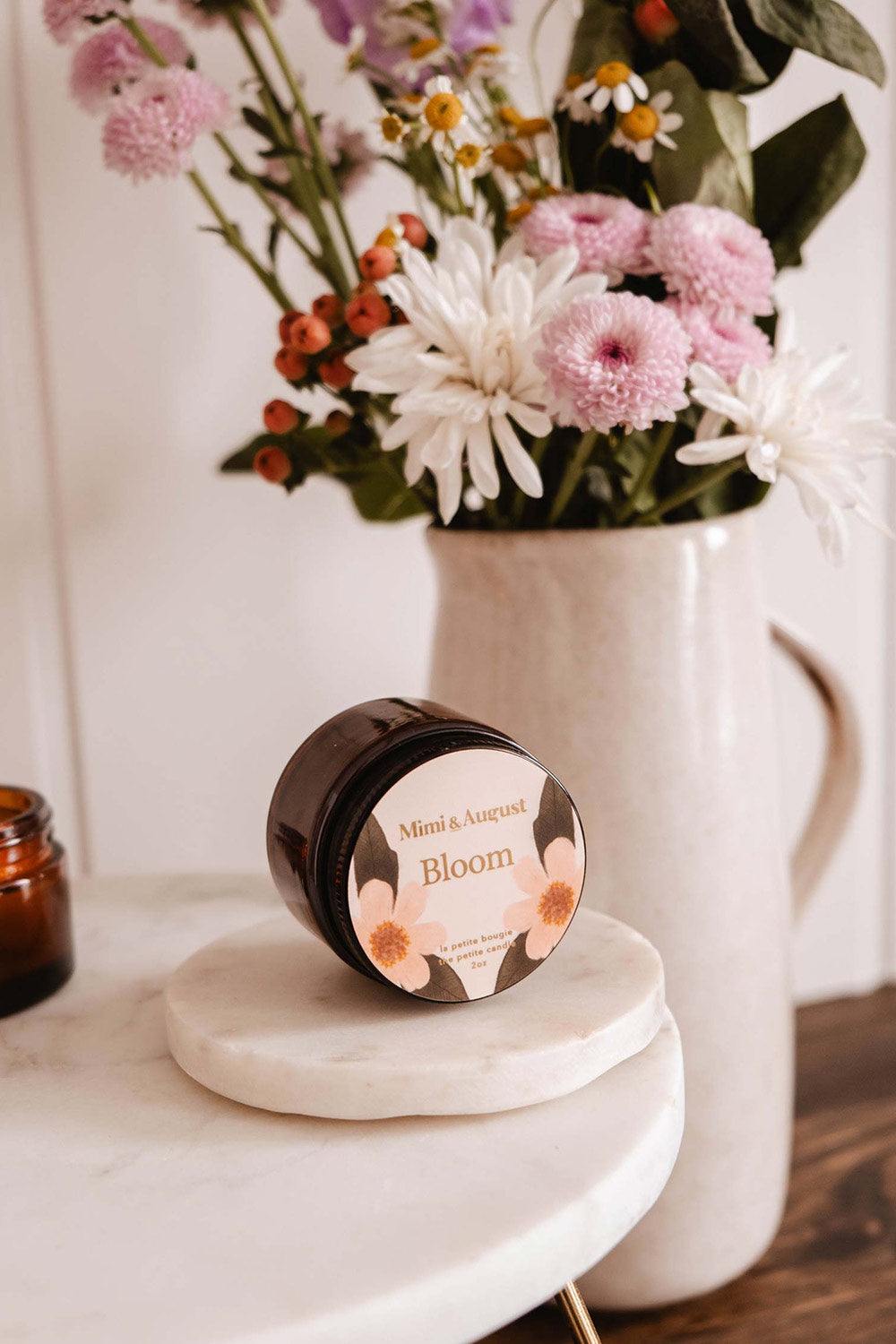 Bloom Reusable Candle | Maison garçonne mimi 2oz