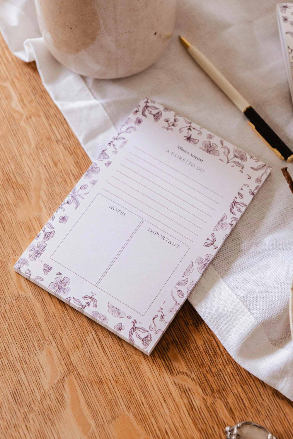Blossom Notepad | Maison garçonne brand