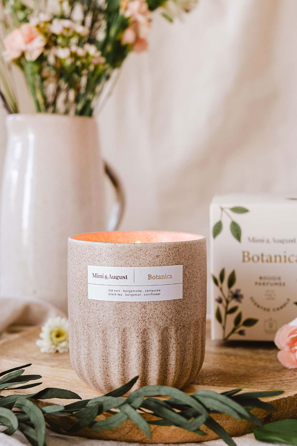 Botanica Reusable Candle - 3 Options | Maison garçonne 11 oz mimi