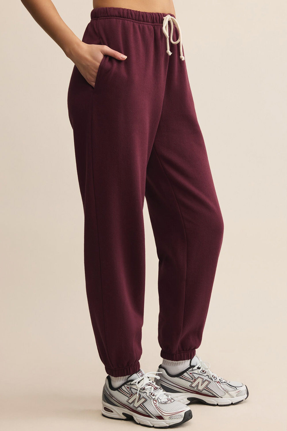 Capua | Pantalon de Jogging Bourgogne