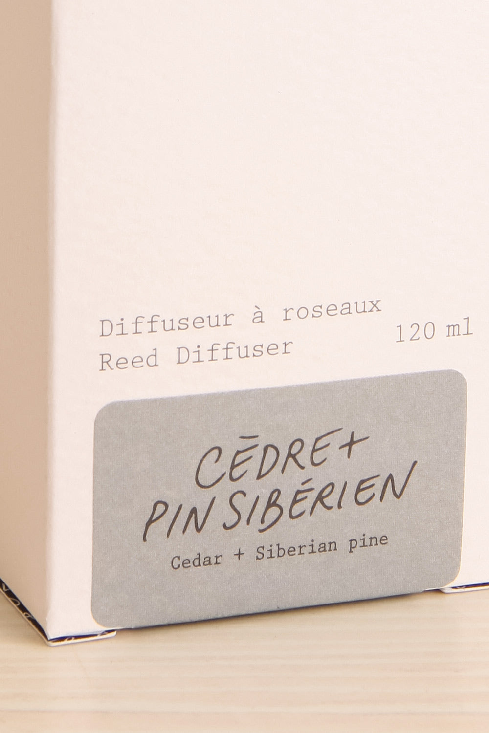 Cedar + Siberian Pine Reed Diffuser | Maison garçonne