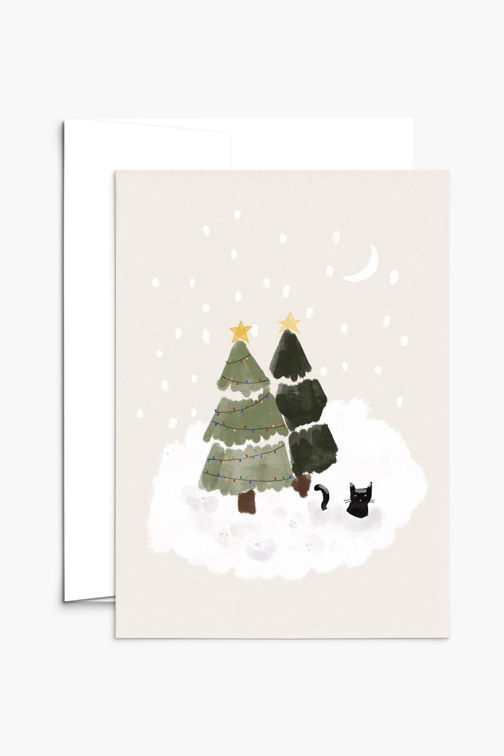 Snowy Cat | Card