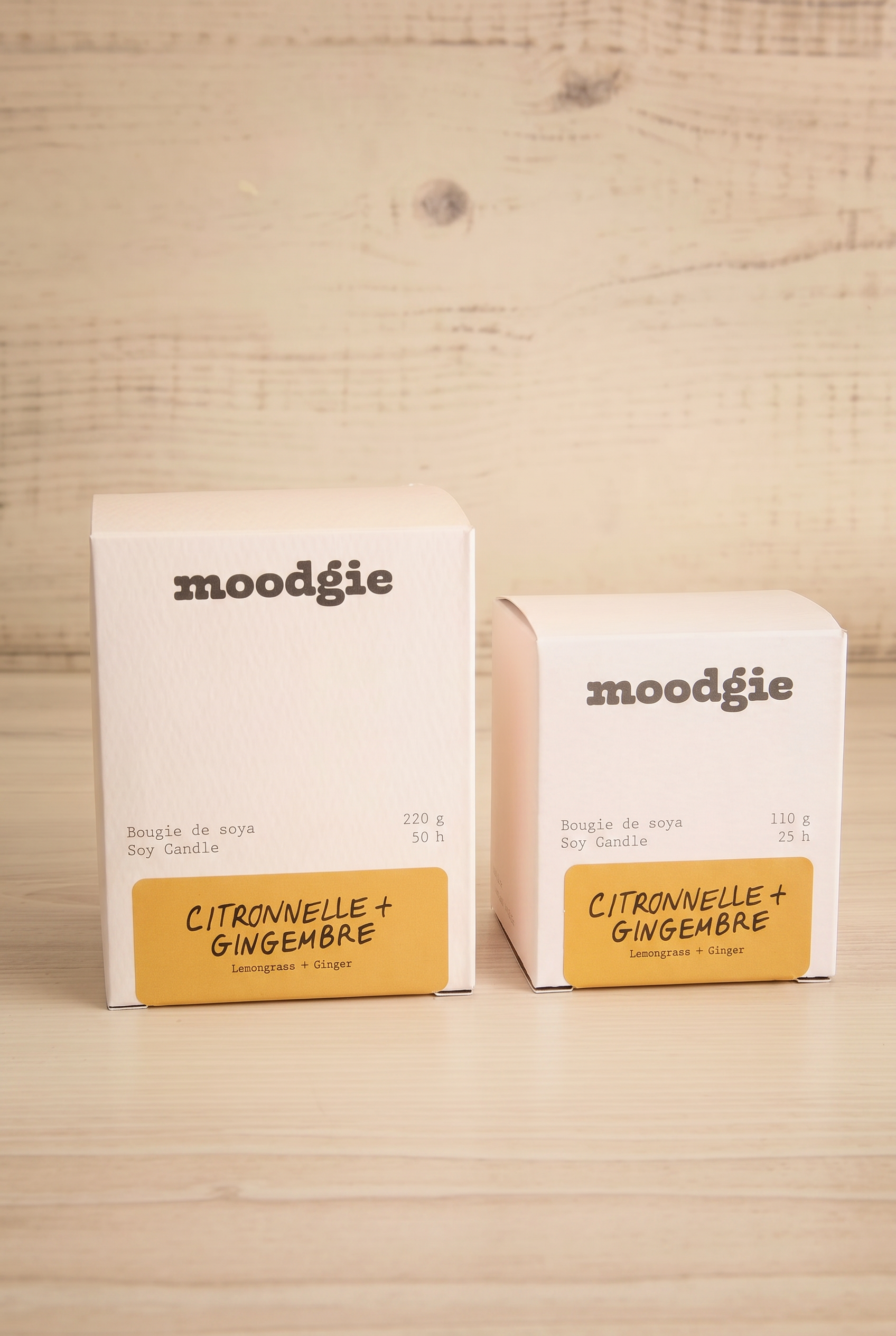 Citronnelle + Gingembre | Bougie - 2 Options