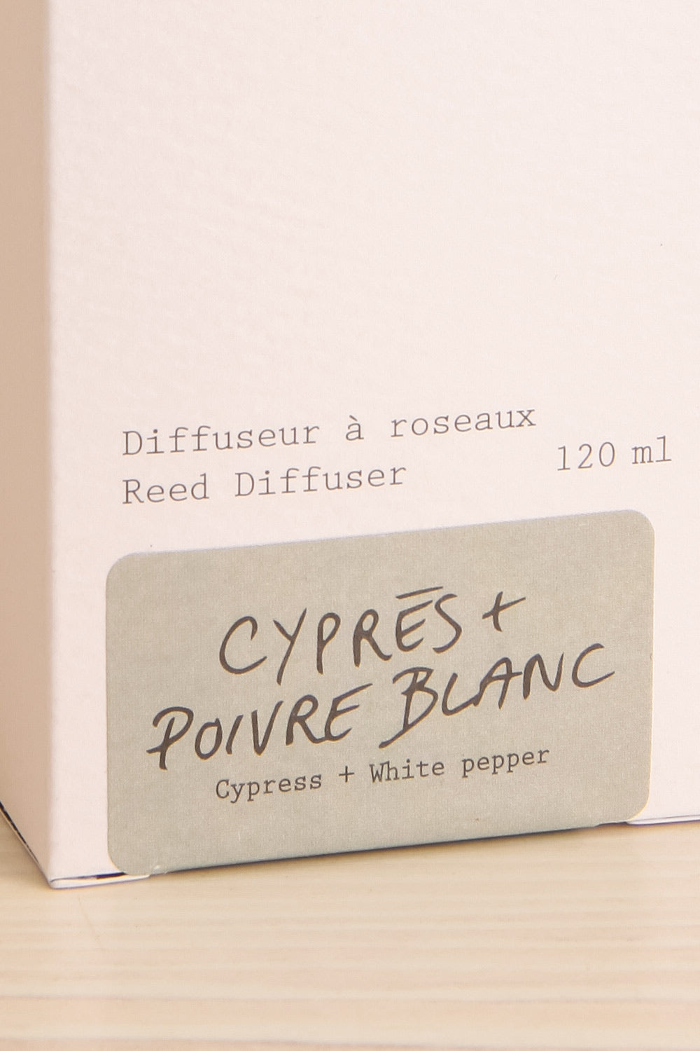 Cypress + White Pepper Reed Diffuser | Maison garçonne