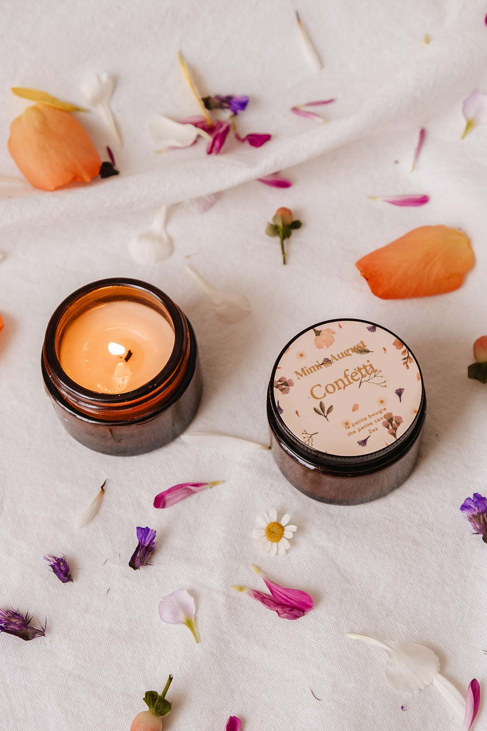 Confetti Reusable Candle | Maison garçonne mood