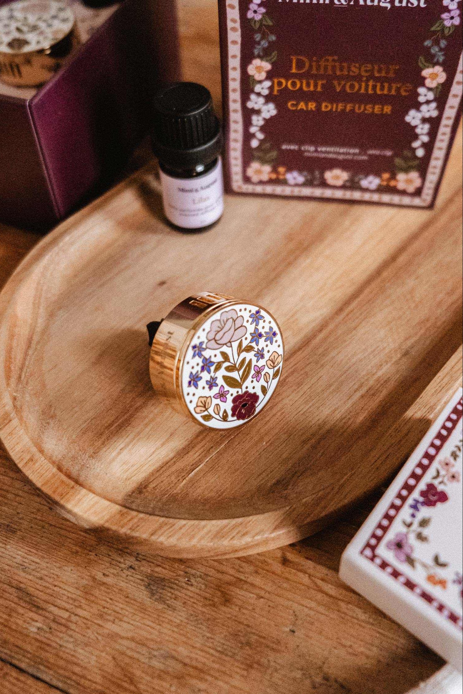 Floral Car Diffuser