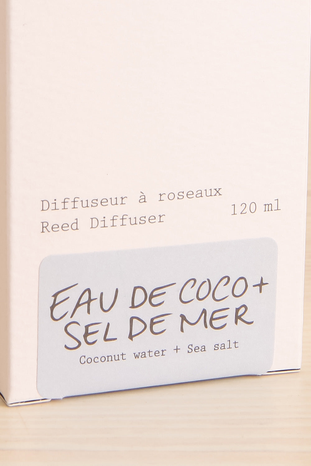 Coconut Water + Sea Salt Reed Diffuser | Maison garçonne