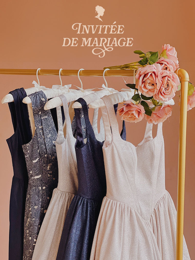 Boutique 1861, Banner of a rack of dresses