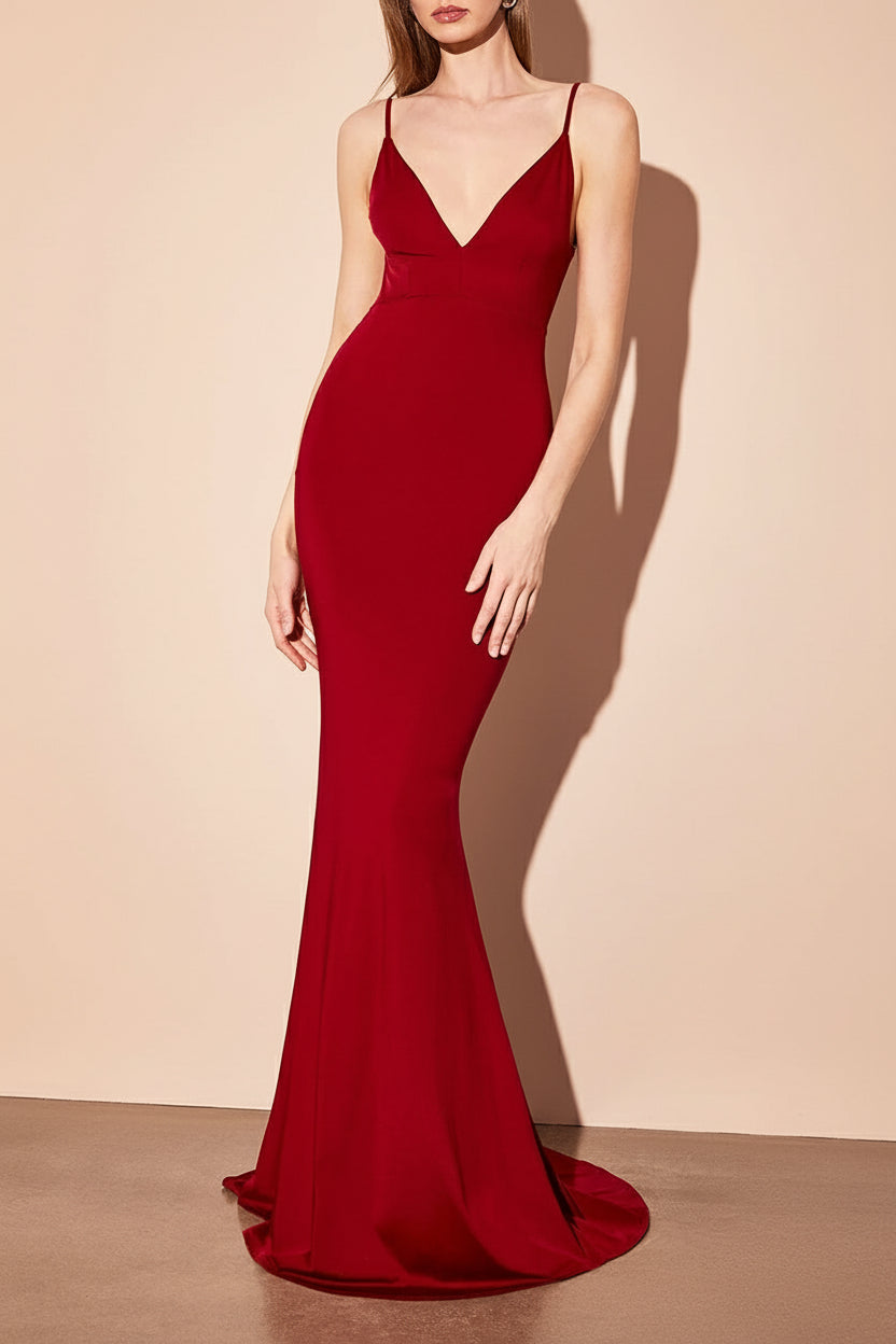 photo on a model with Gabriela Mermaid Dress front | Boutique 1861