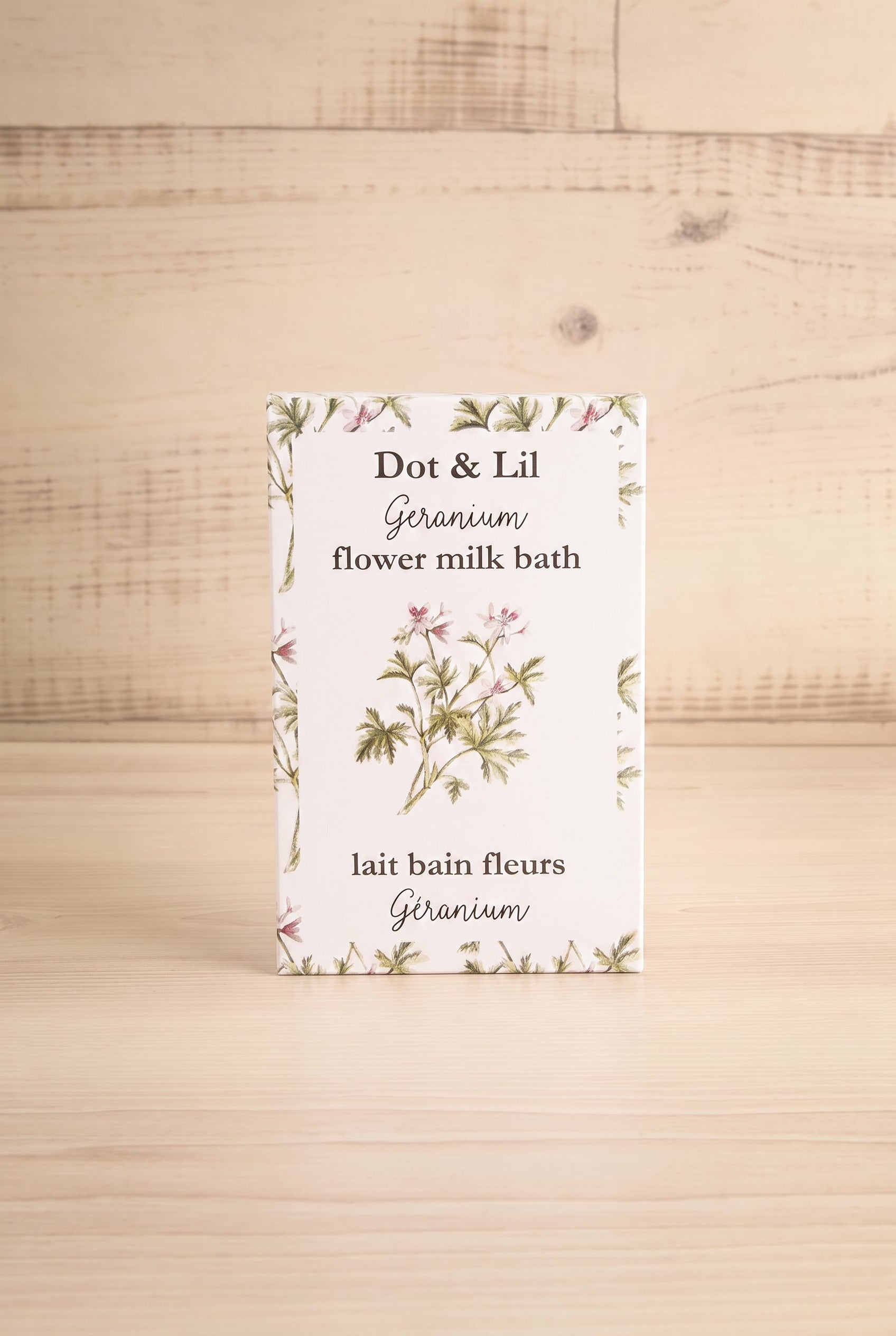 Geranium Milk Bath Sachet by Dot & Lil at la petite garçonne