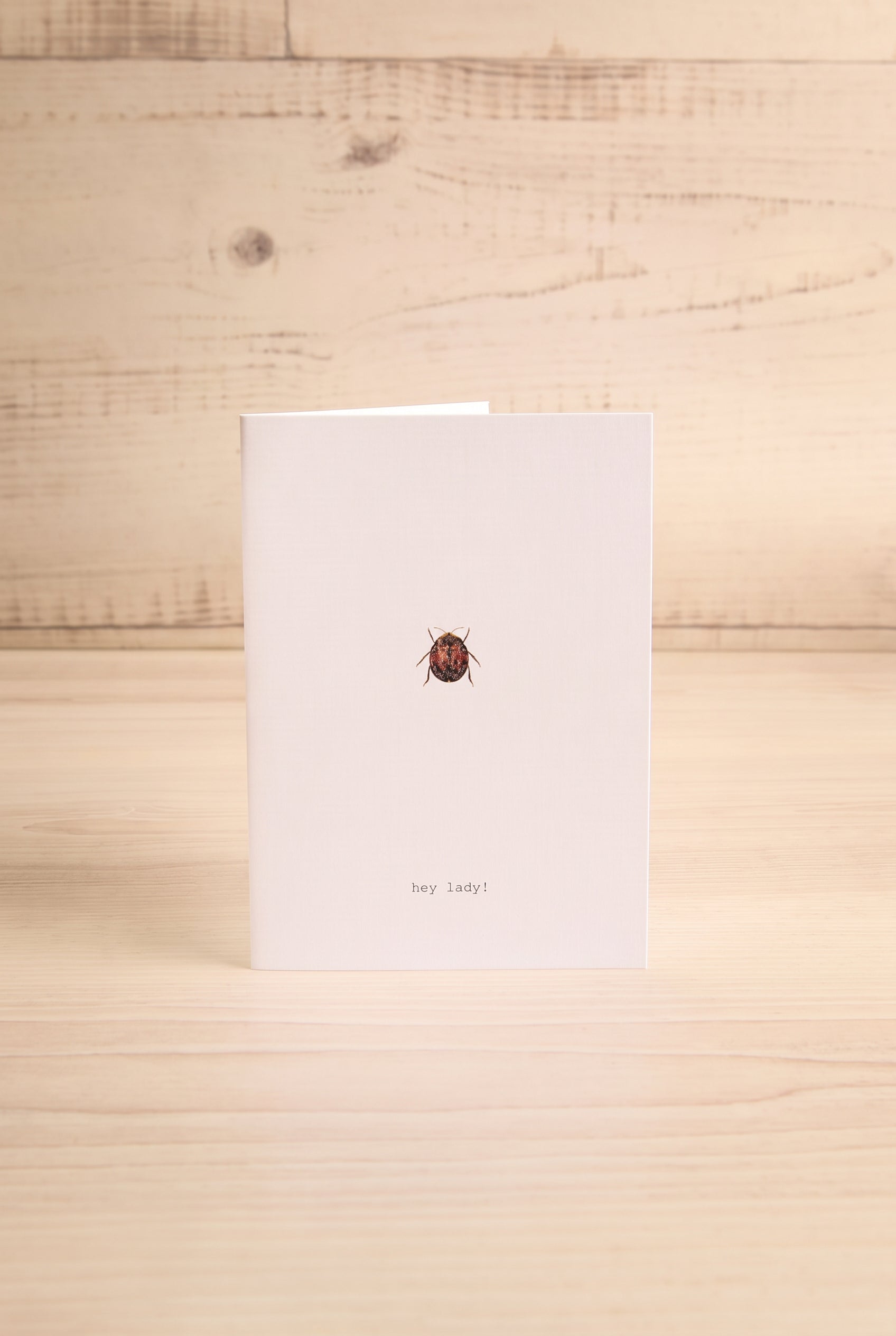 Hey Lady Small Greeting Card | Maison Garçonne