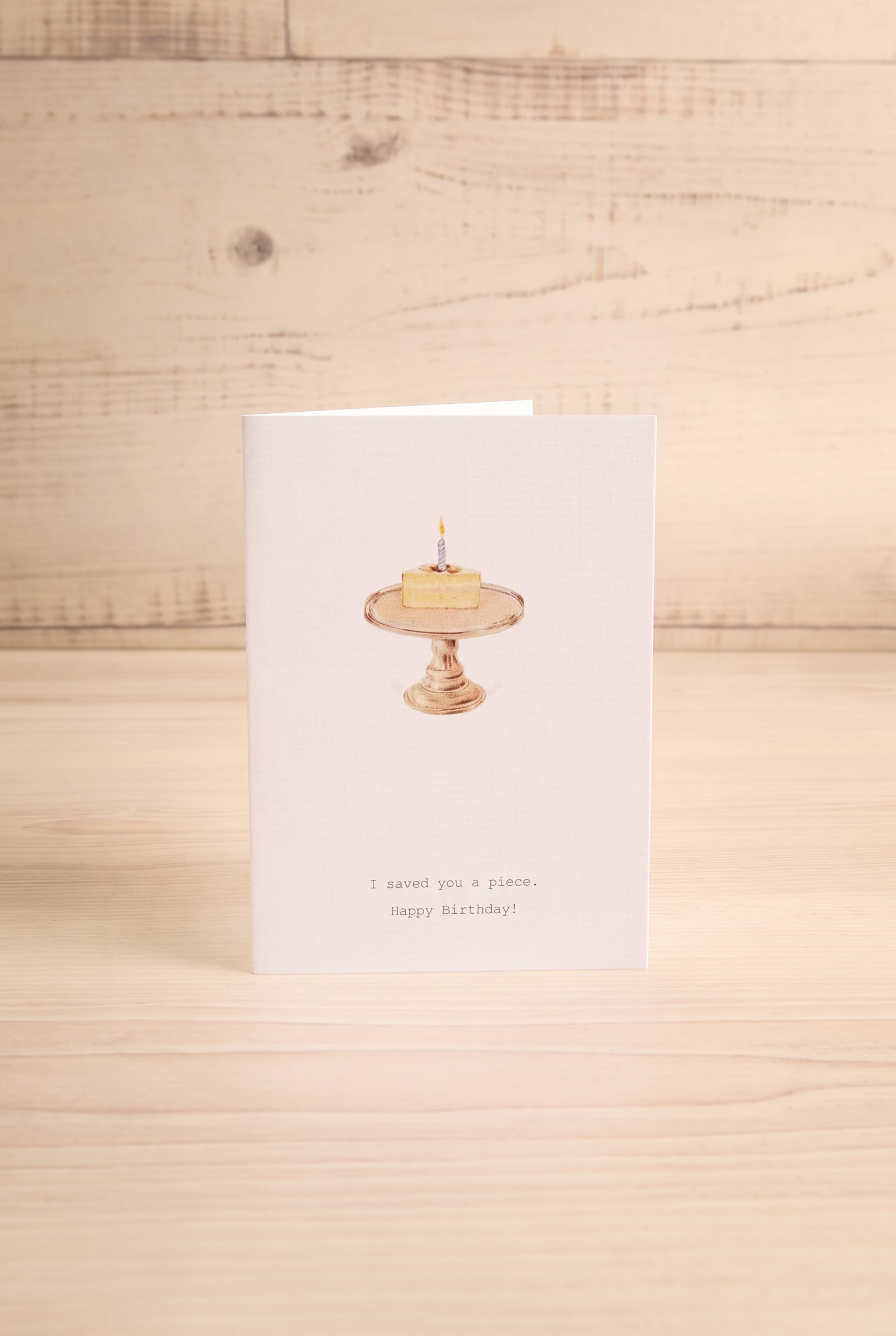 I Saved You A Piece Small Greeting Card | Maison Garçonne