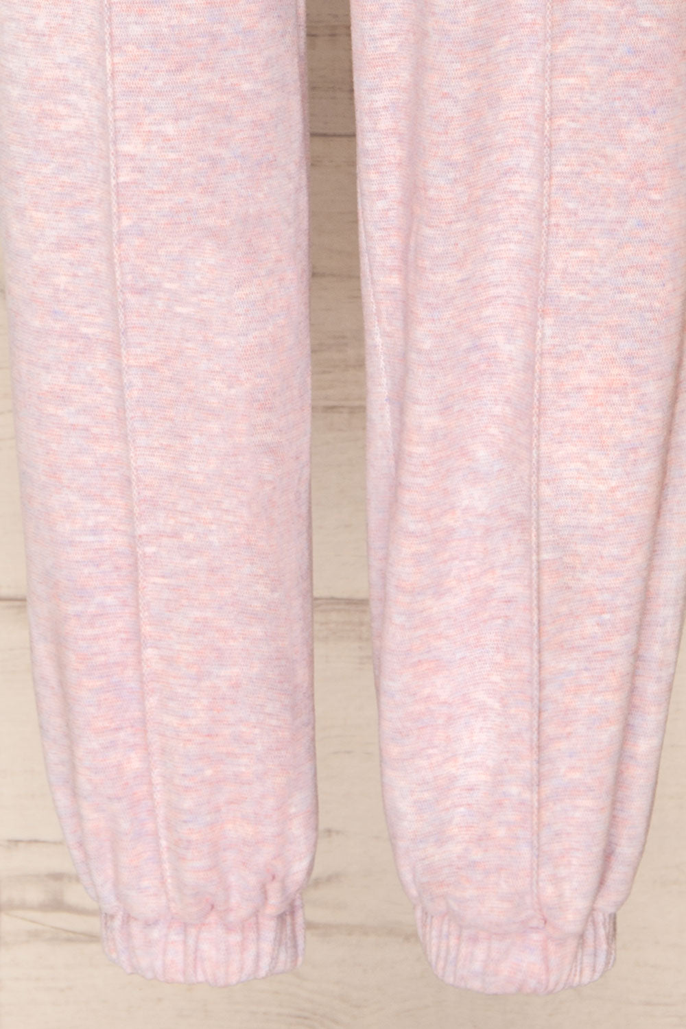 Kumrovec Lilac Jogger w/ Drawstring Waistband | La petite garçonne bottom close-up