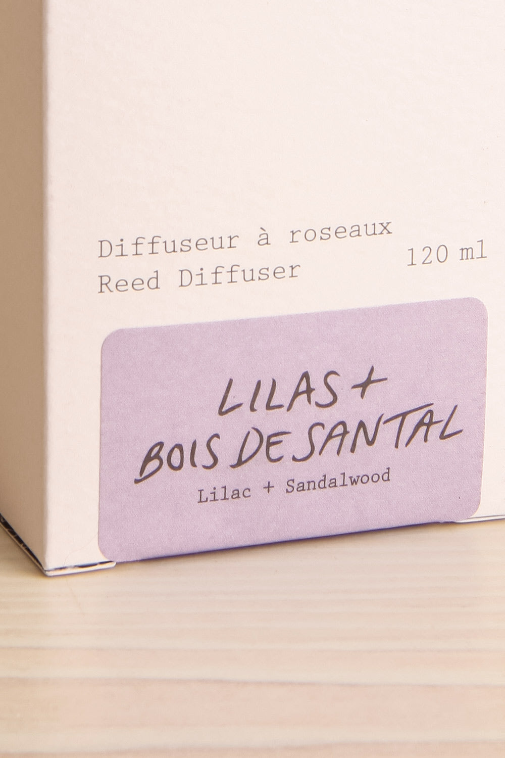 Lilac + Sandalwood Reed Diffuser | Maison garçonne