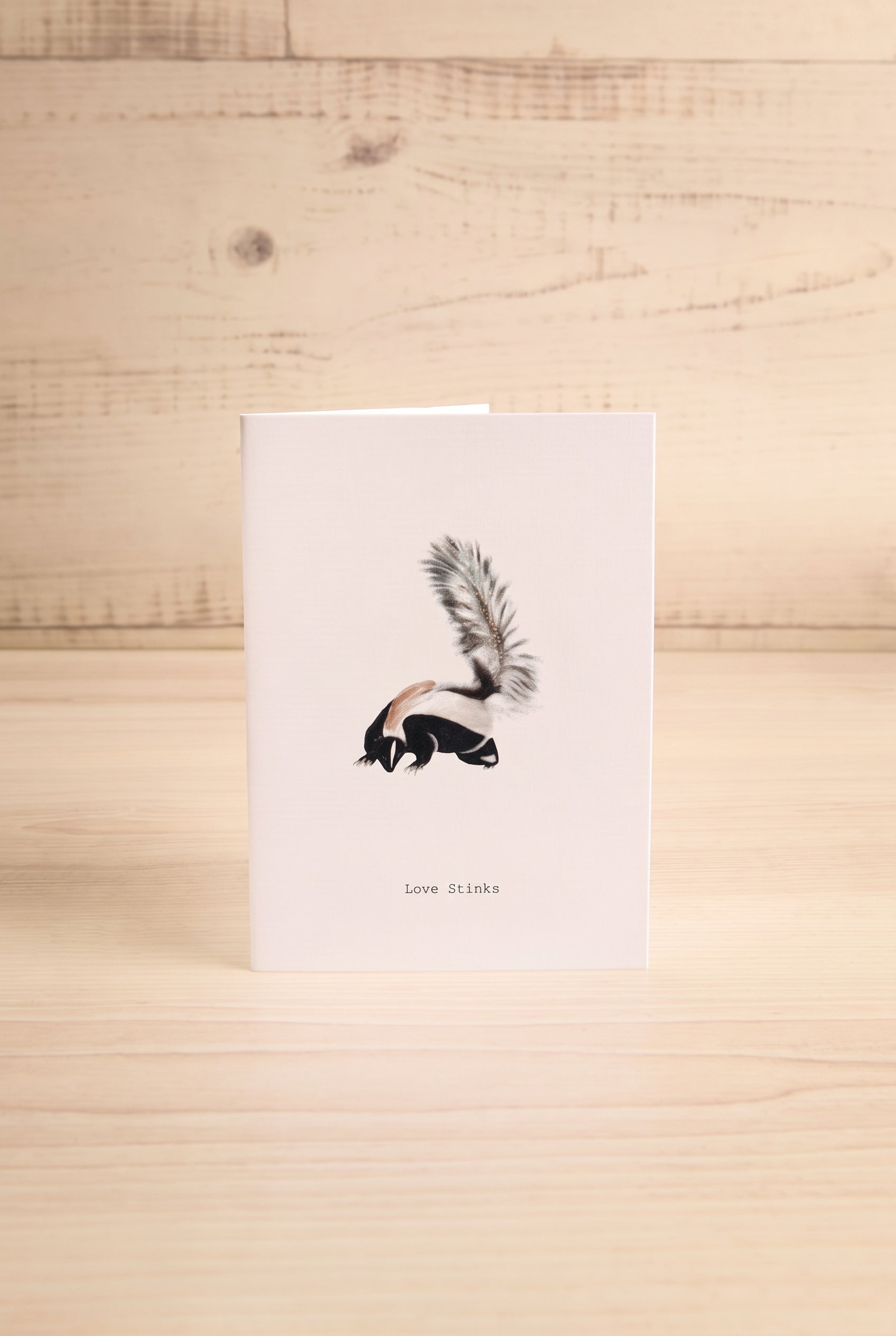 Love Stinks Small Greeting Card | Maison Garçonne