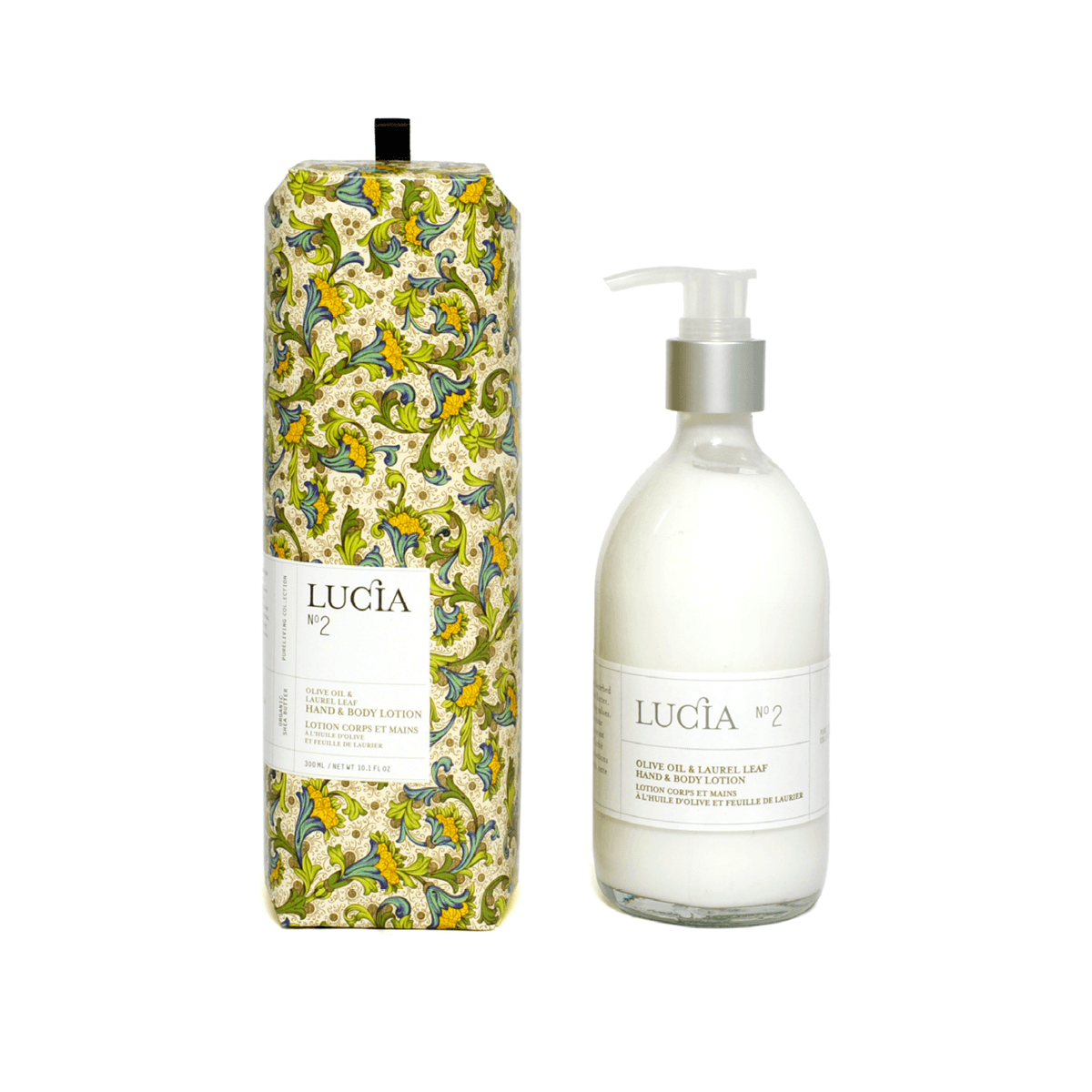 Laurel Leaf and Olive Oil Hand and Body Lotion by Lucia | Maison brand