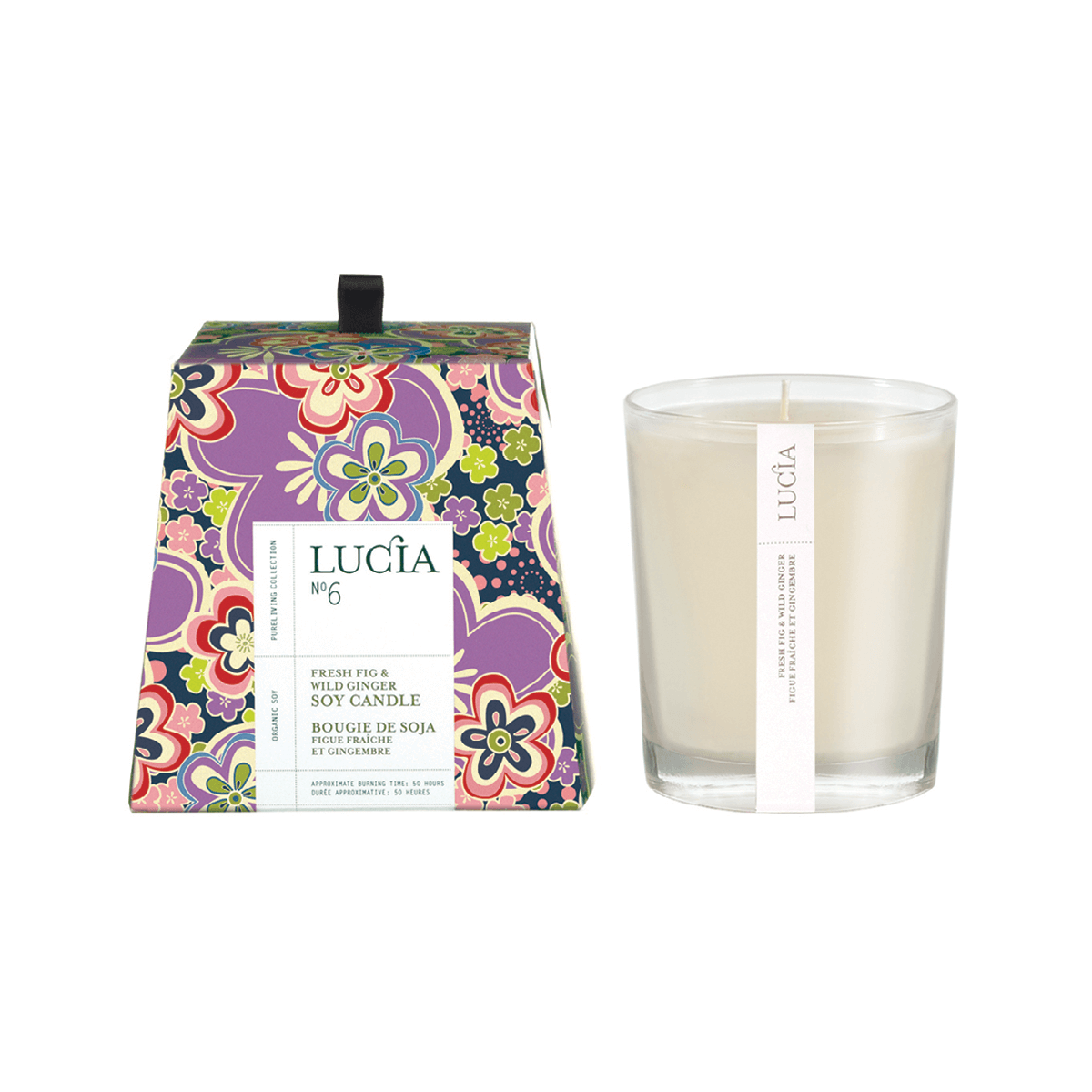Fresh Fig and Wild Ginger Candle by Lucia - 2 Options | Maison garçonne tall brand
