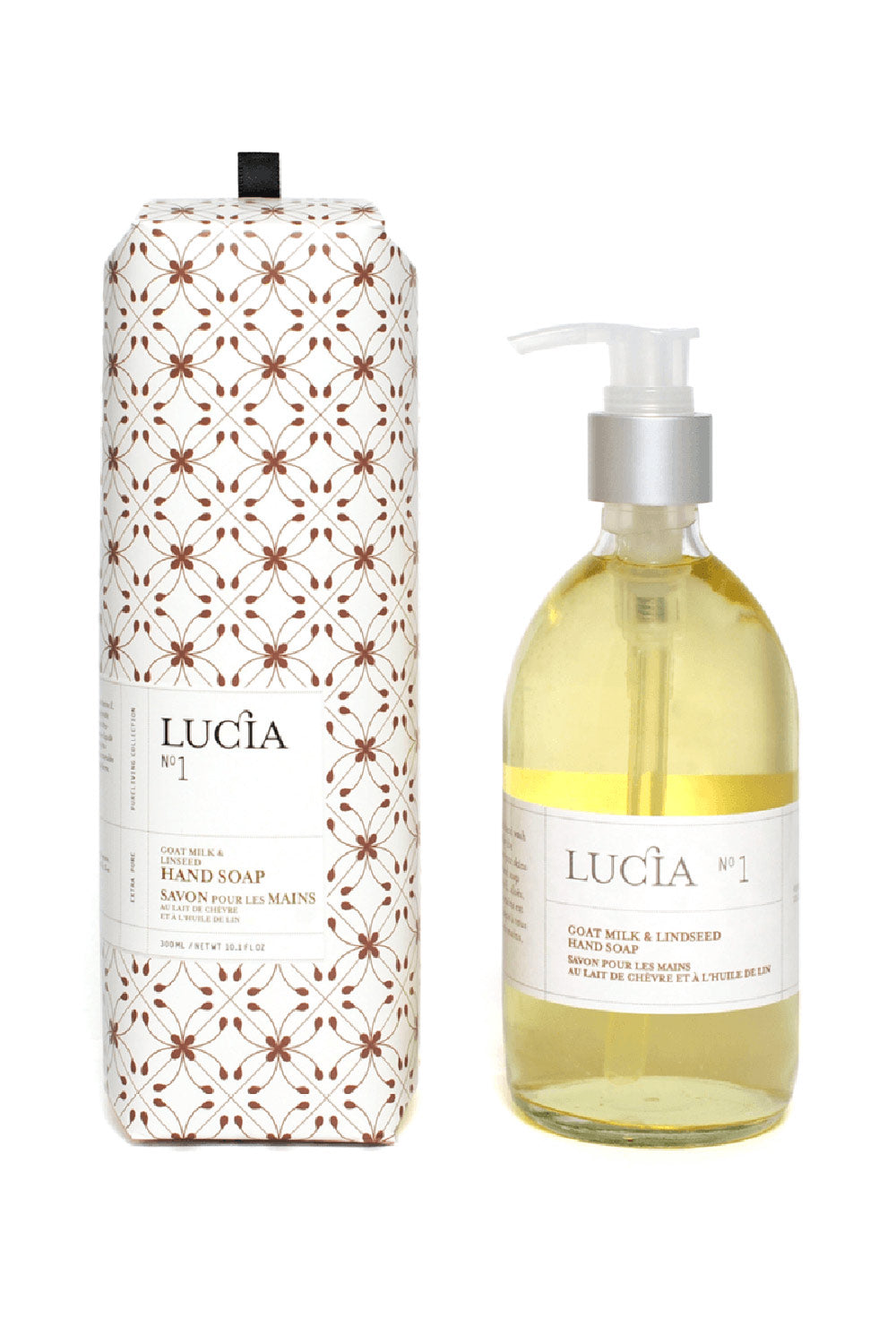 Lindseed and Goat Milk Hand Soap by Lucia | Maison garçonne brand