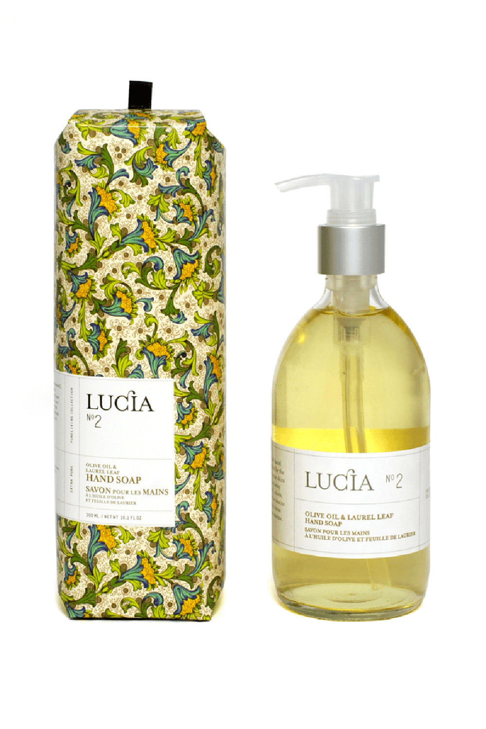 Laurel Leaf and Olive Oil Hand Soap by Lucia | Maison garçonne brand