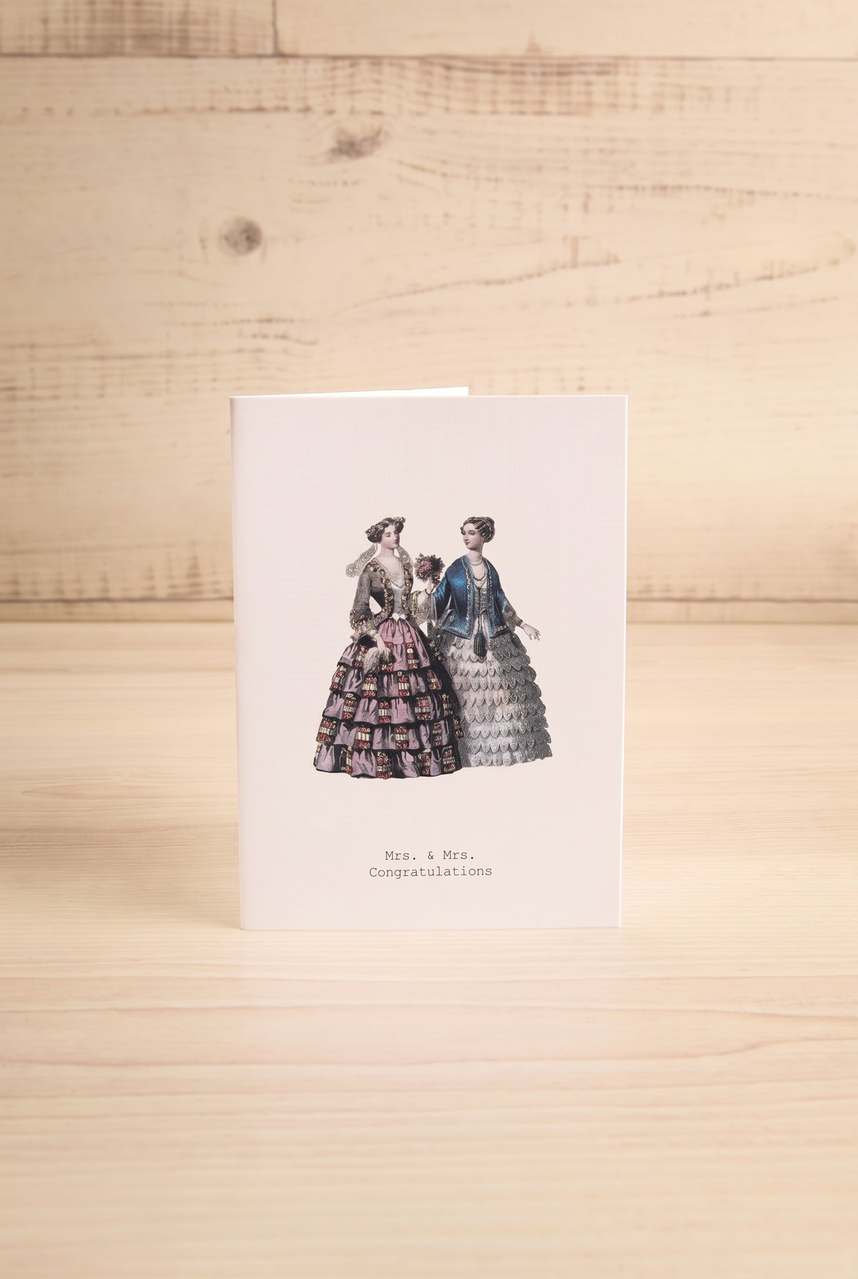 Mrs. Congratulations Small Greeting Card | Maison Garçonne