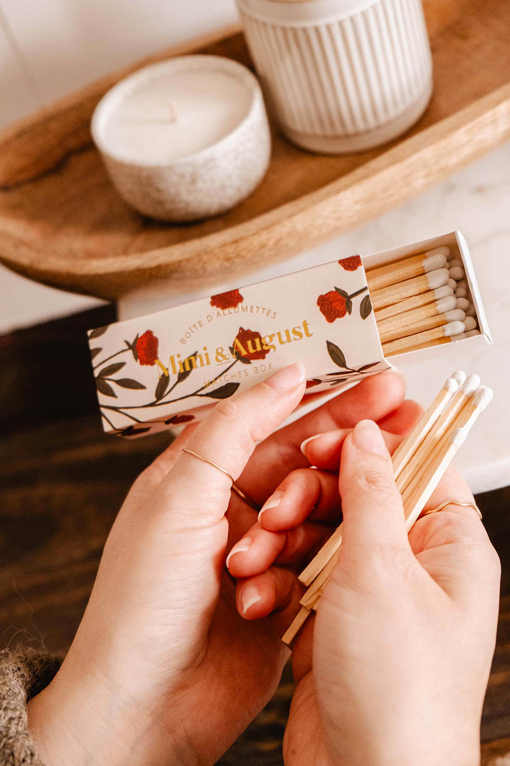 Floral Match Box | Maison garçonne mimi