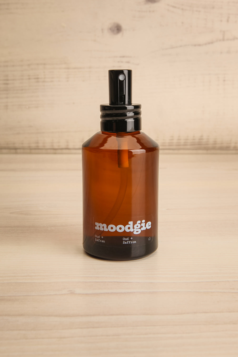 Oud + Saffron Room Spray | Maison garçonne bottle