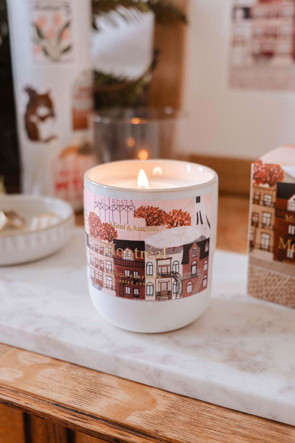 Montreal Candle - 2 options | Maison garçonne large lifestyle
