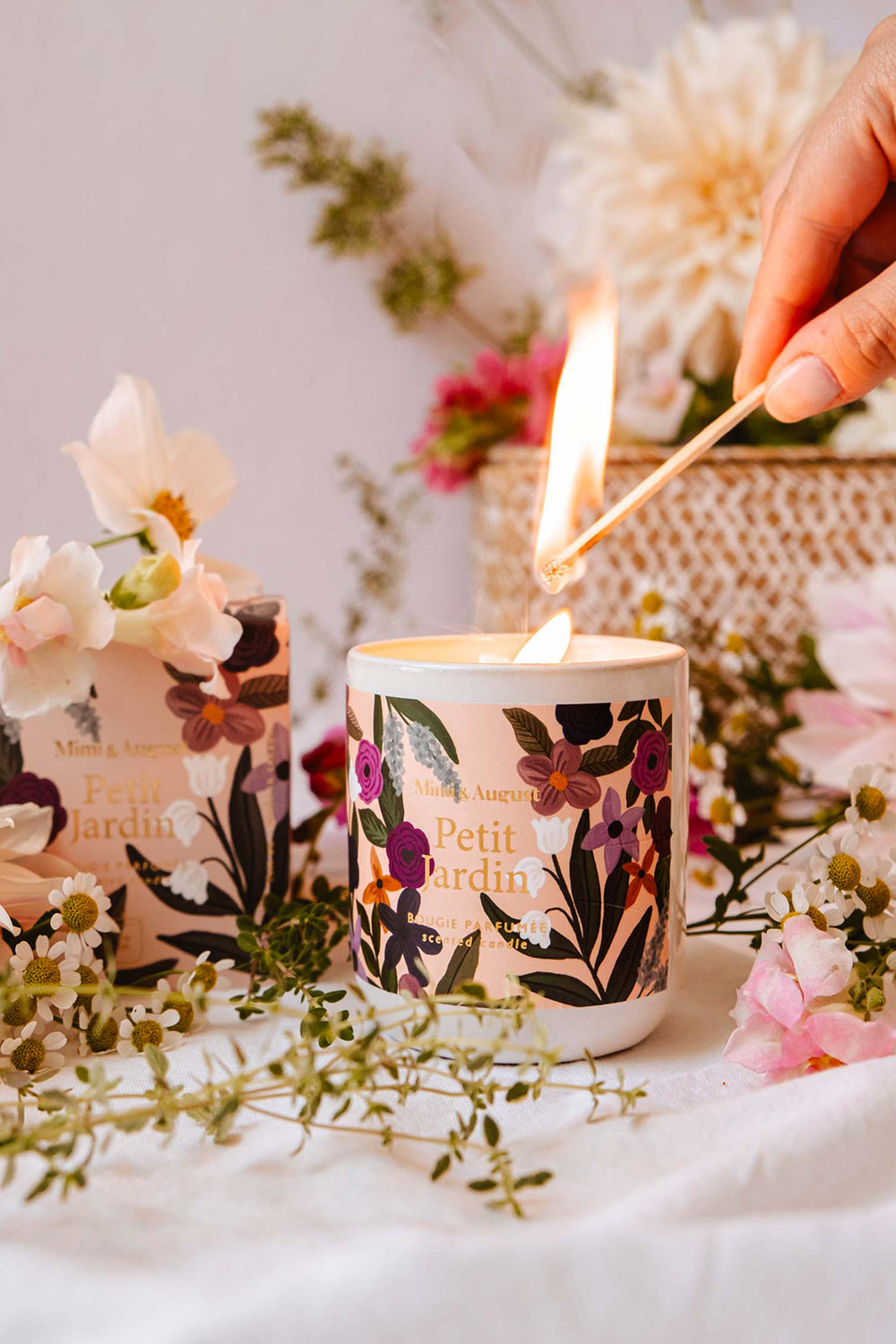 Petit Jardin Candle - 2 options | Maison garçonne large lifestyle