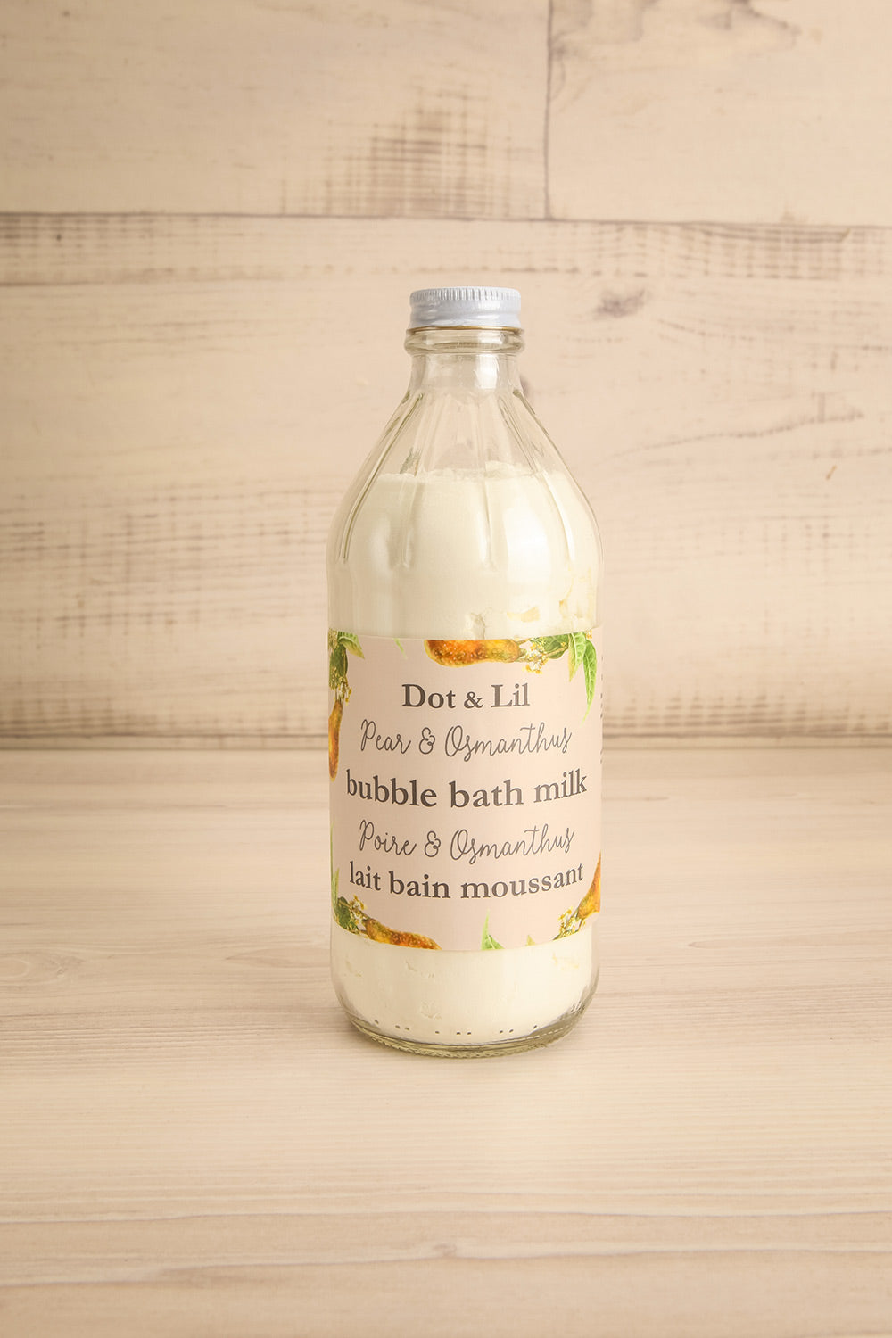 Pear & Osmanthus Bubble Bath Milk | Maison garçonne bottle