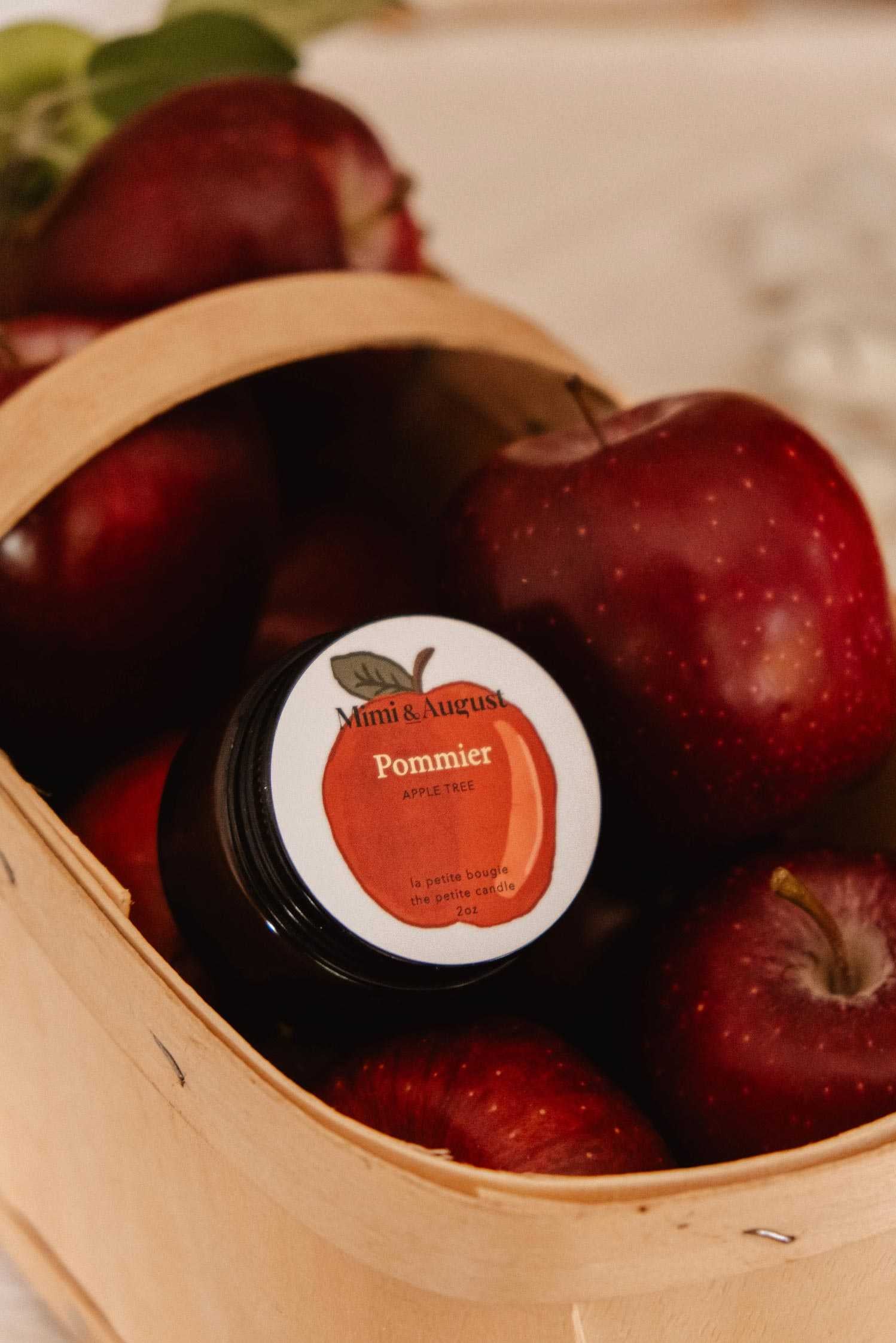 lifestyle view of Apple Tree Candle at Maison garçonne