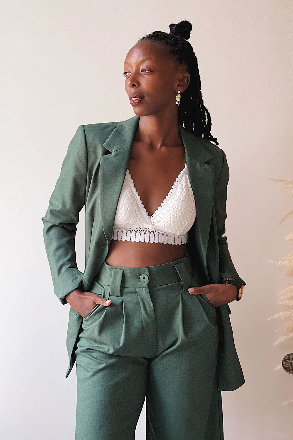 Gurzow Green Famdon Green on model