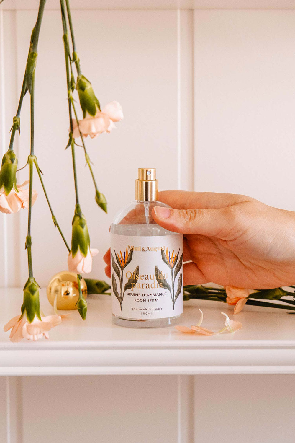 Oiseau du Paradis Room Spray | Maison garçonne hand