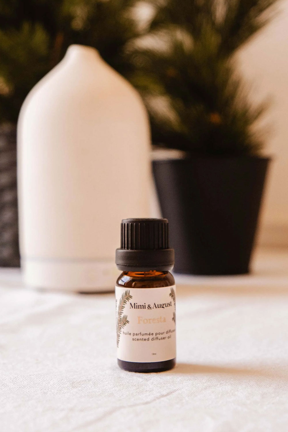 Aroma of the forest Oil diffusers bottle, locally made by Mimi & August