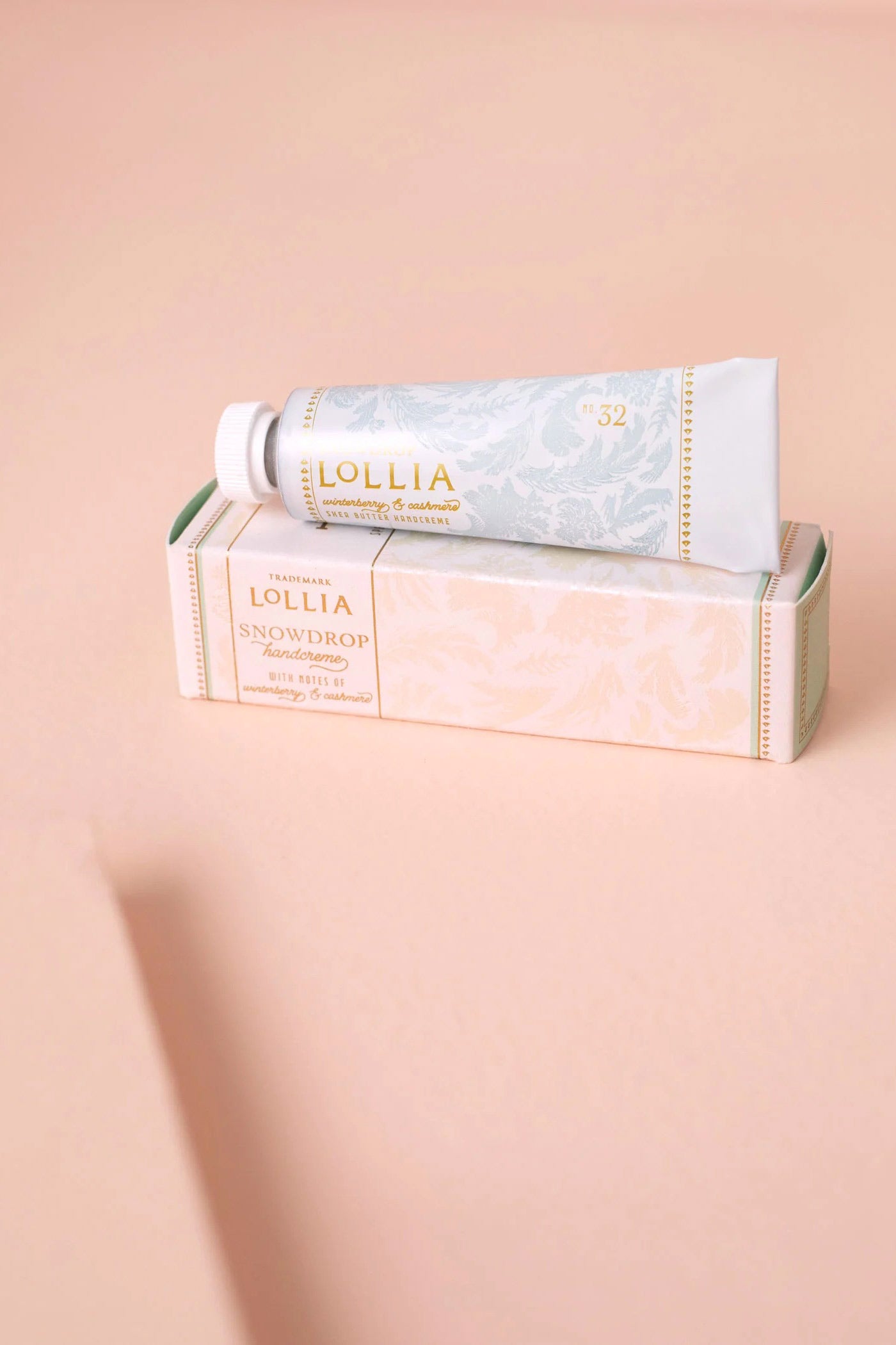 Snowdrop Mini Hand Cream | Maison garçonne bottle and box