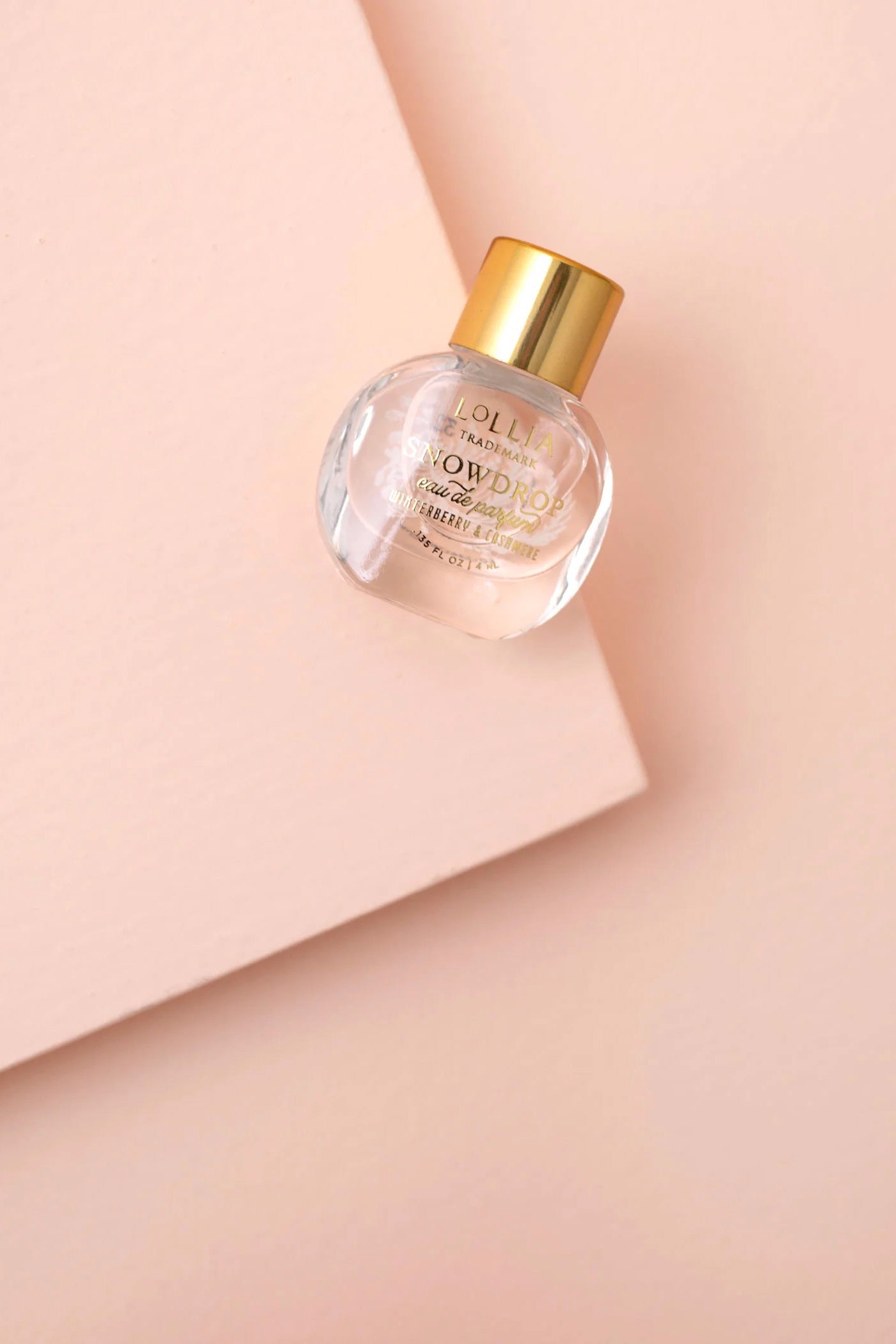 Snowdrop Mini Perfume | Maison garçonne flat lay