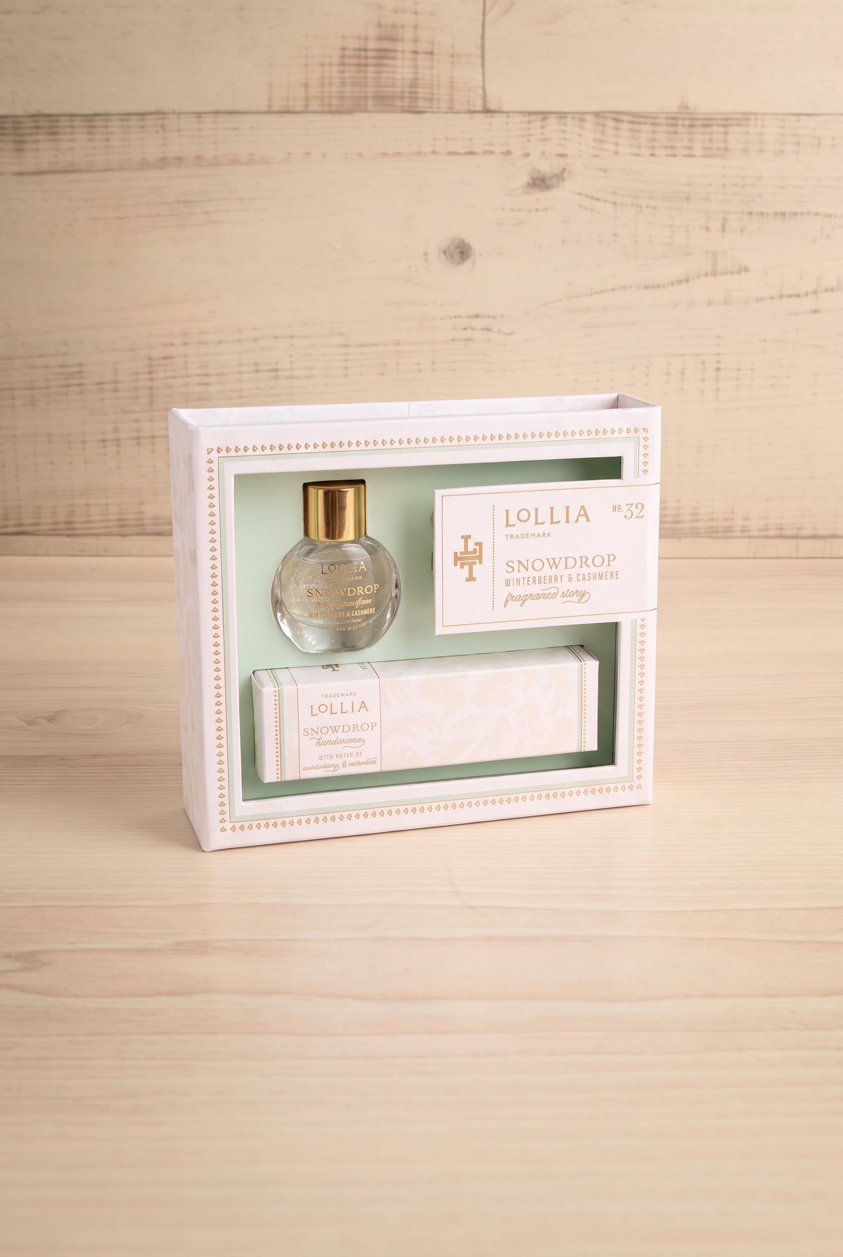 Snowdrop Gift Set | Maison garçonne front