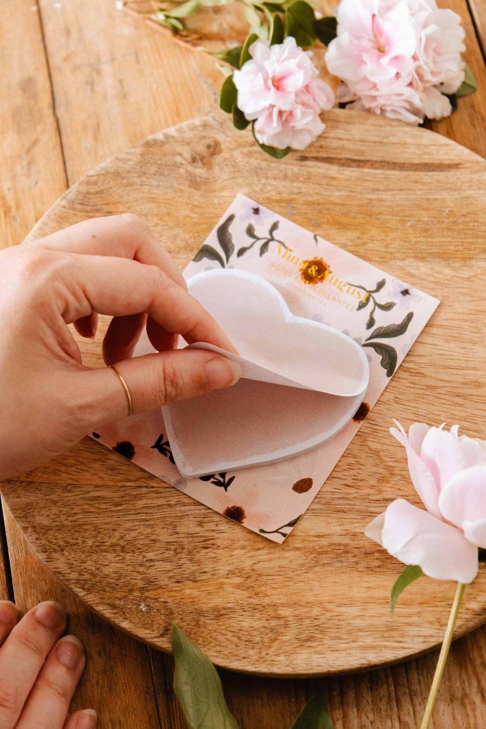 Soft Heart Sticky Notes | Maison garçonne brand