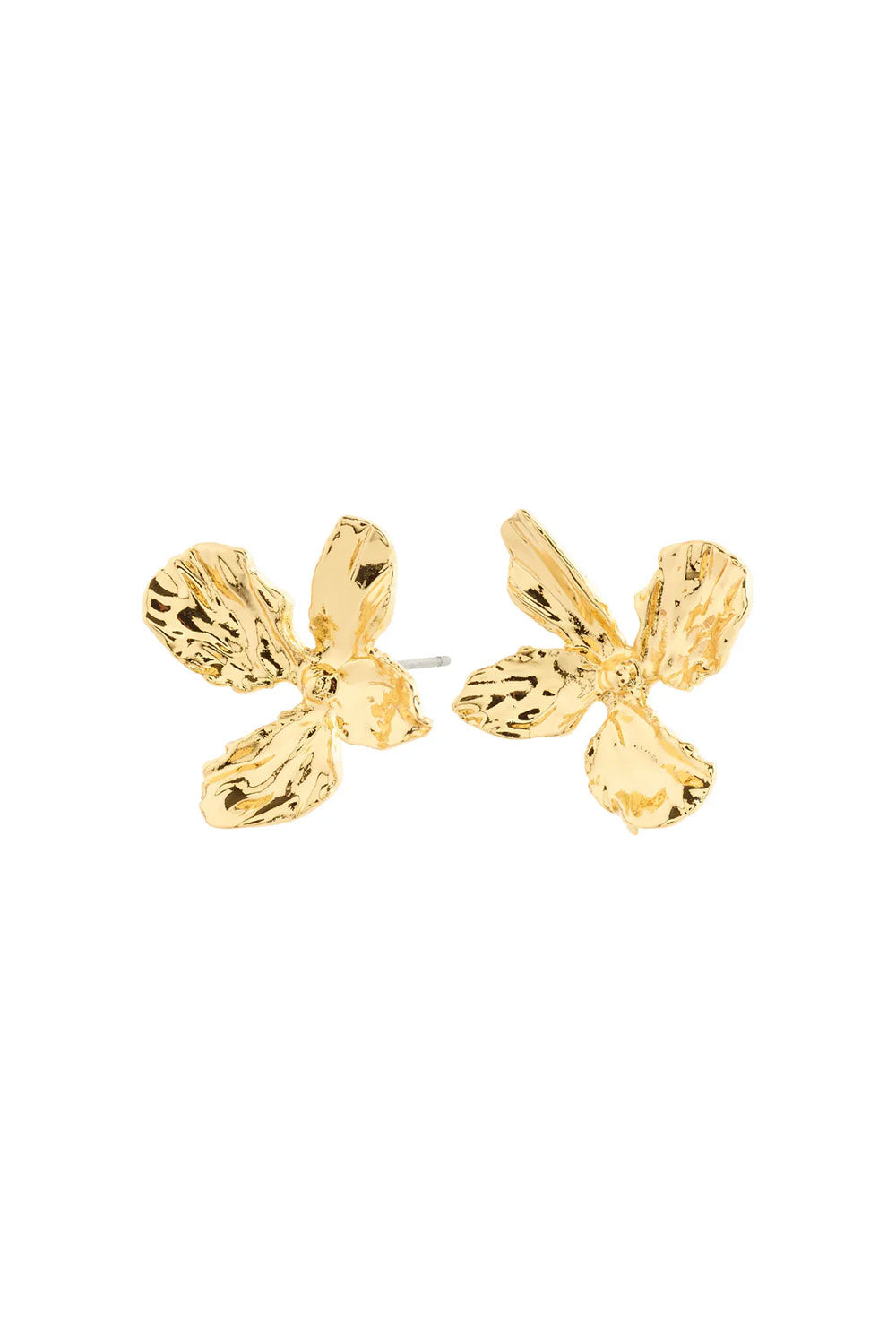 Sueno Gold | Floral Earrings by Pilgrim