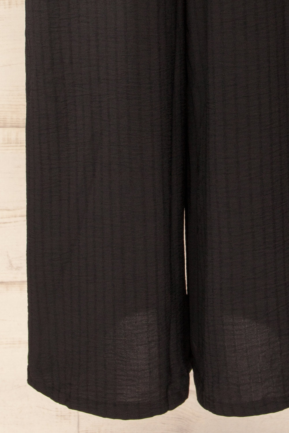 Tashkent Black Halter Jumpsuit | La petite garçonne bottom