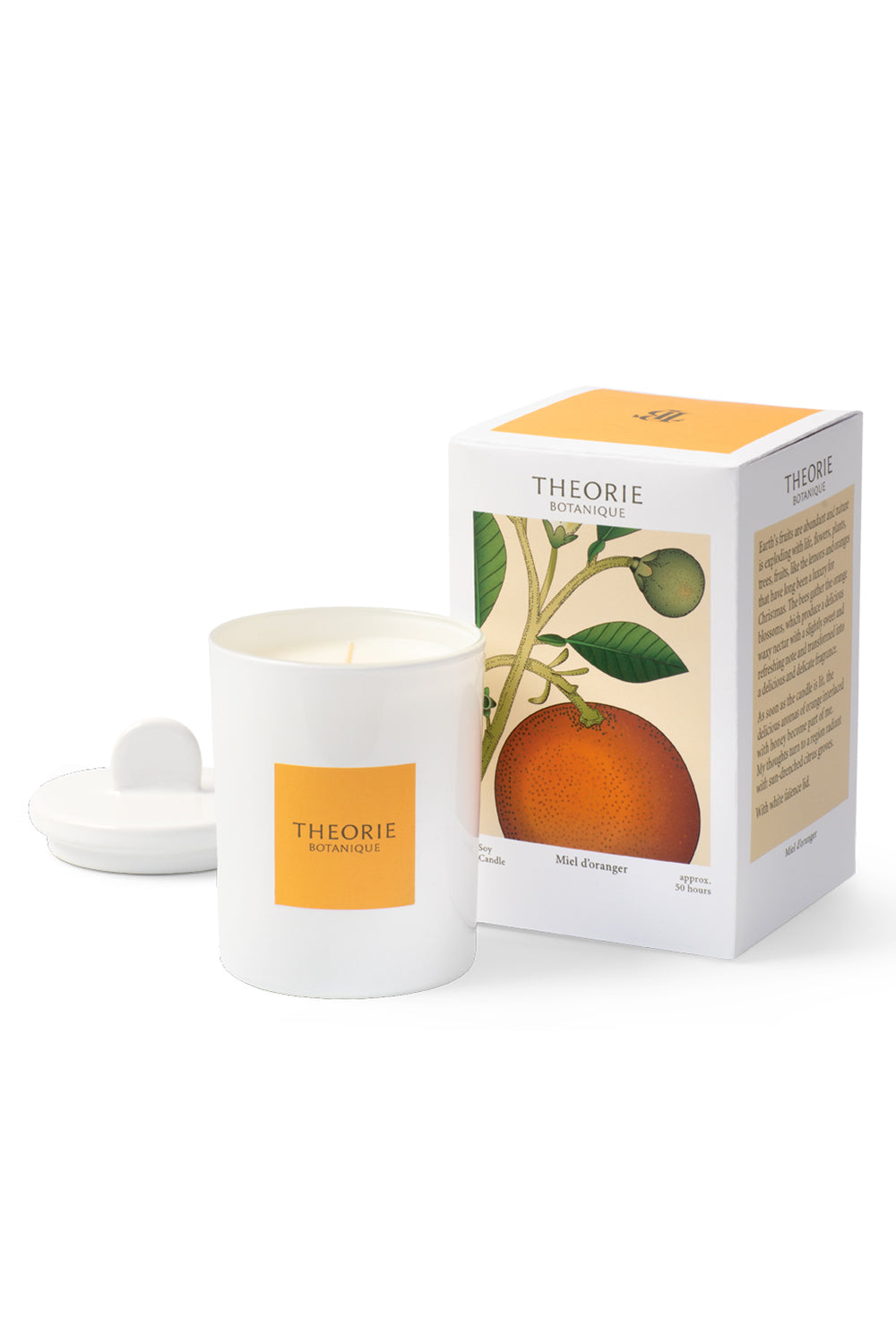 Honey Orange Candle by Theorie Botanique | Maison garçonne candle